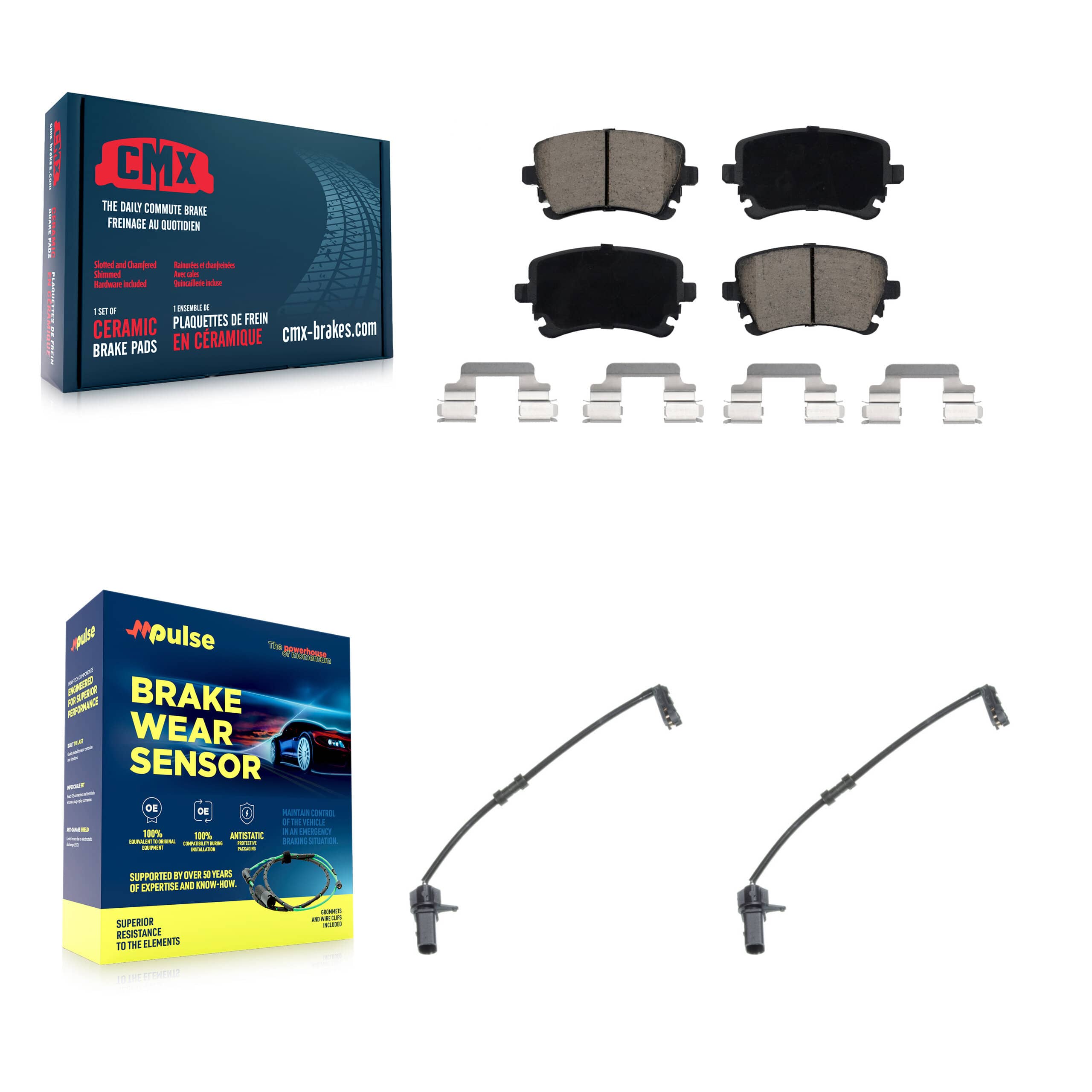 CMX - KCW-100993 - Rear Disc Brake Pad Kits