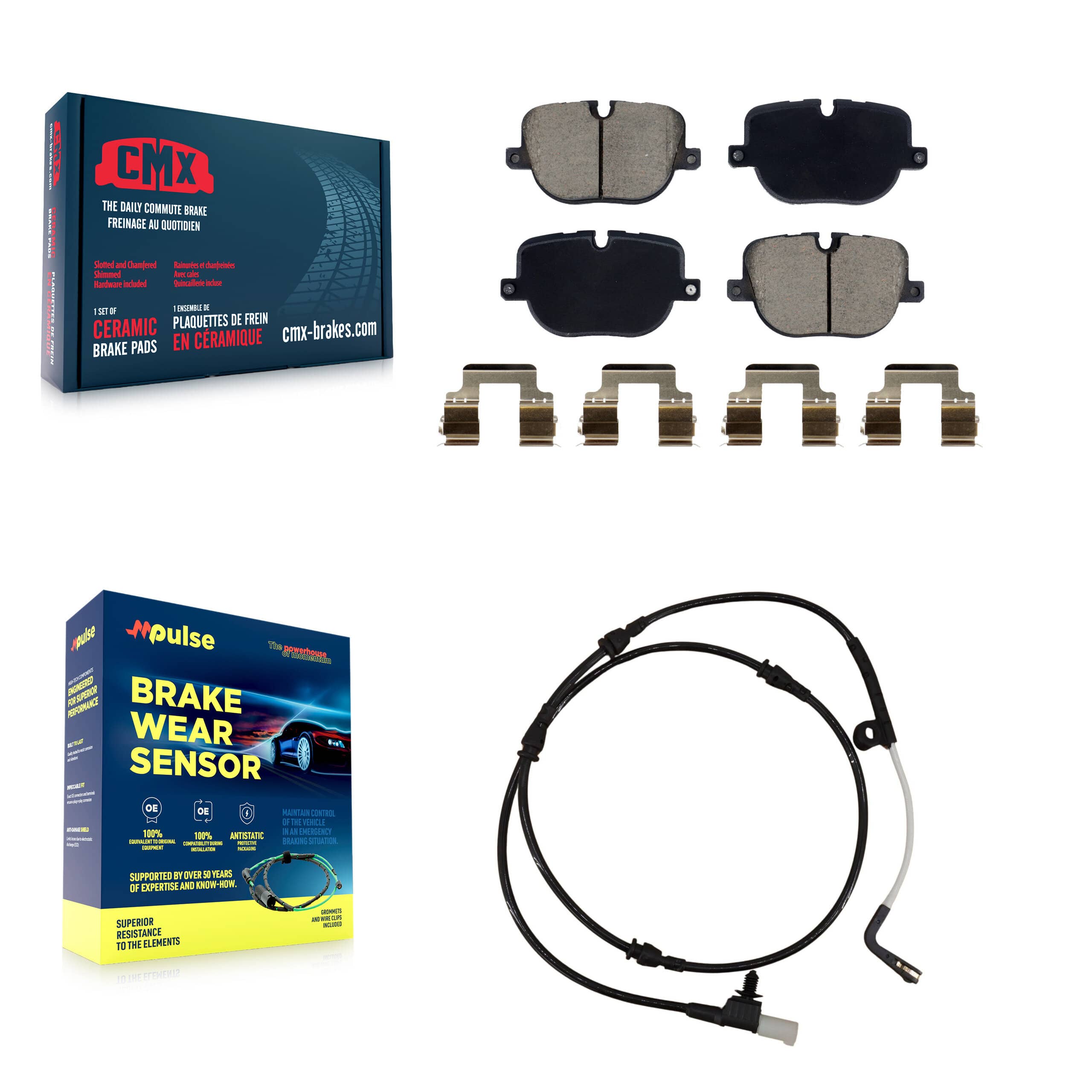 CMX - KCW-101264 - Rear Disc Brake Pad Kits