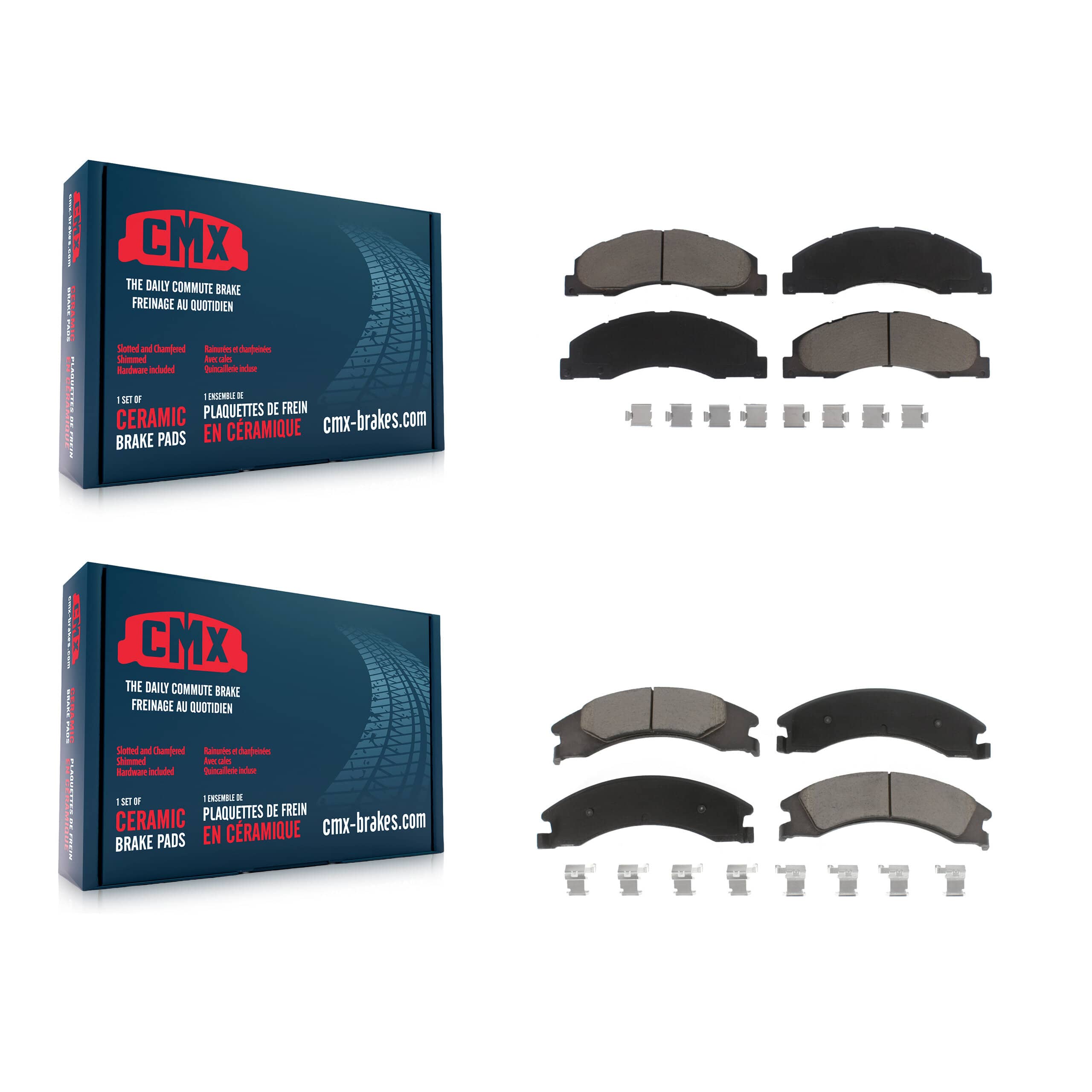 CMX - KCX-100004 - Front and Rear Disc Brake Pad Kits