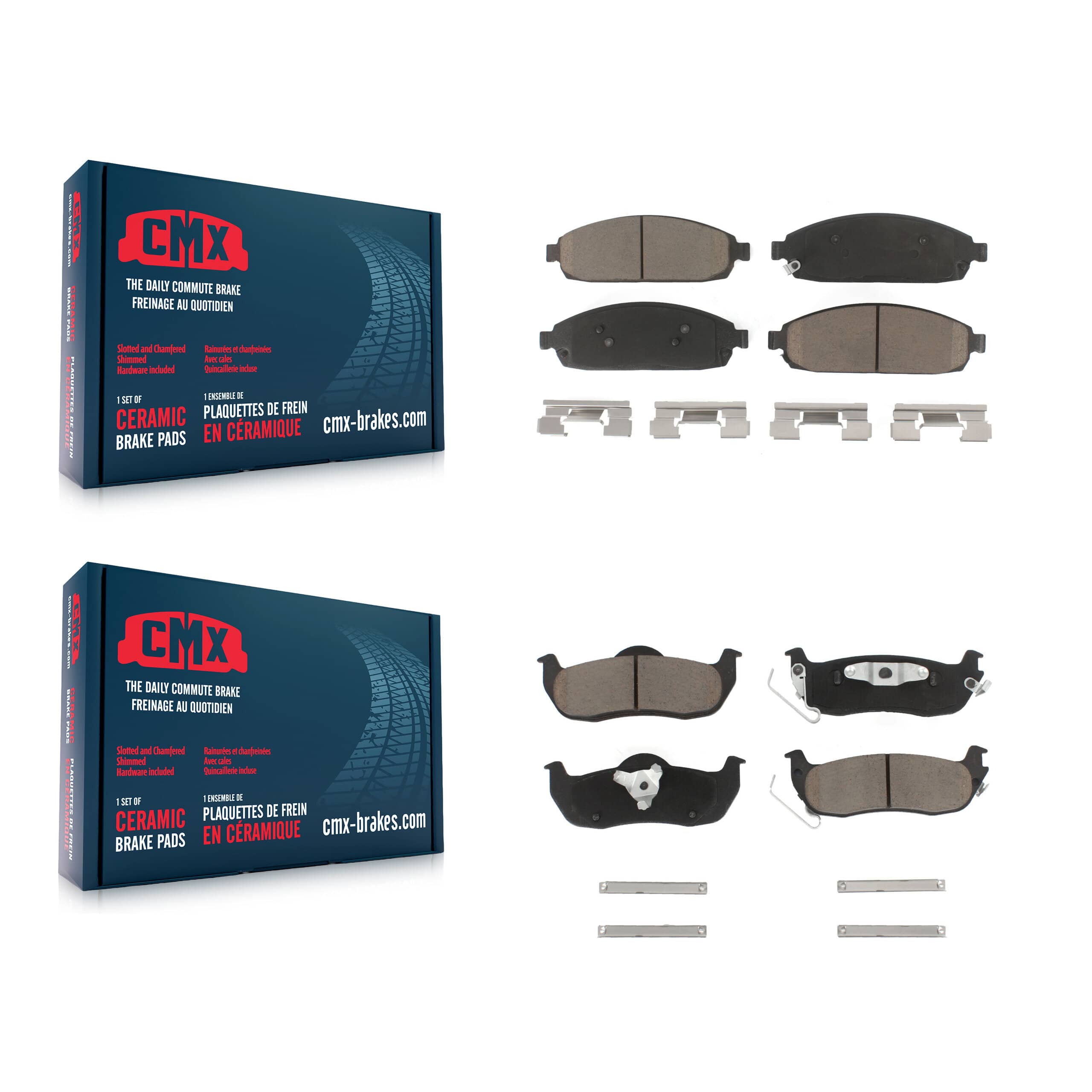 CMX - KCX-100032 - Front and Rear Disc Brake Pad Kits