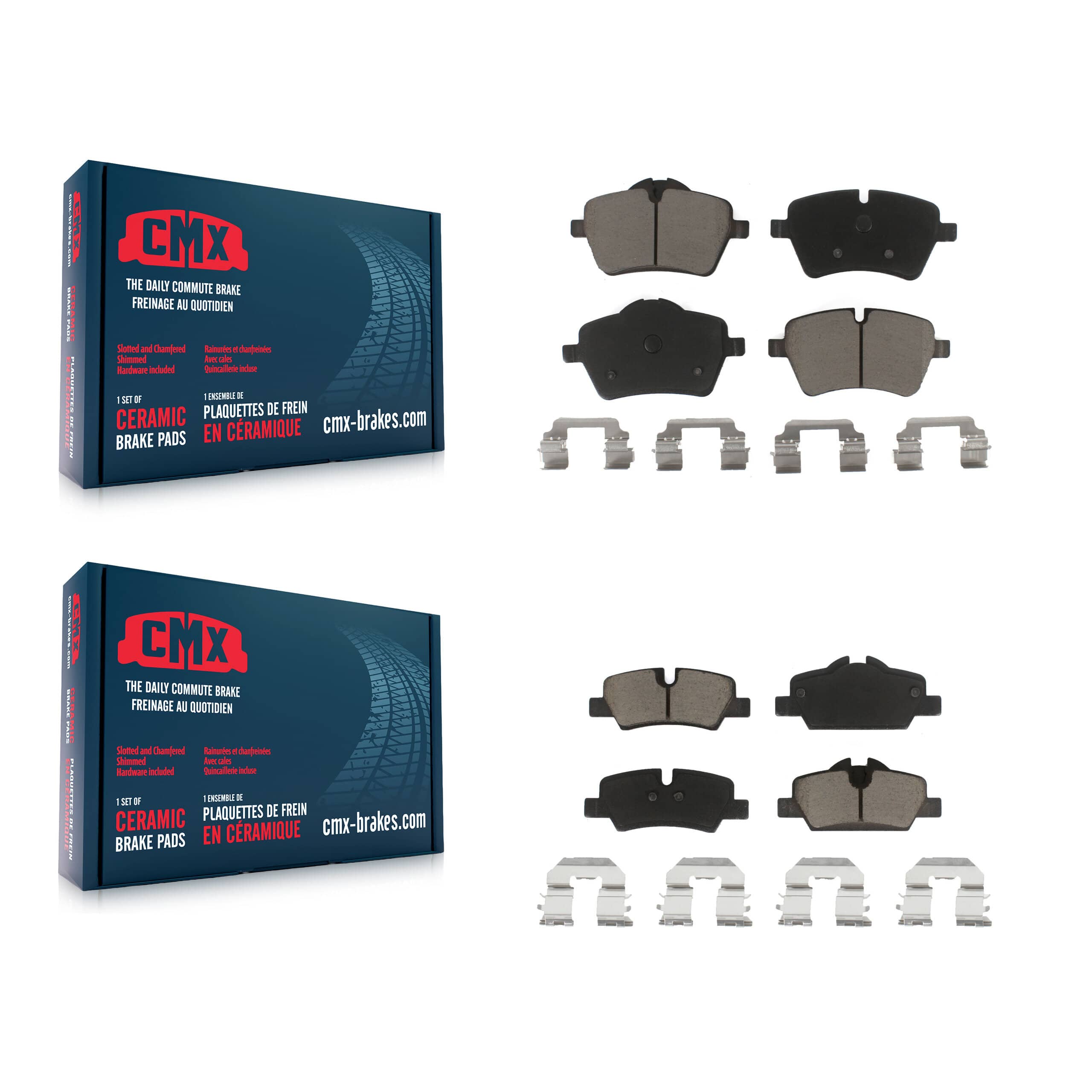 CMX - KCX-100078 - Front and Rear Disc Brake Pad Kits