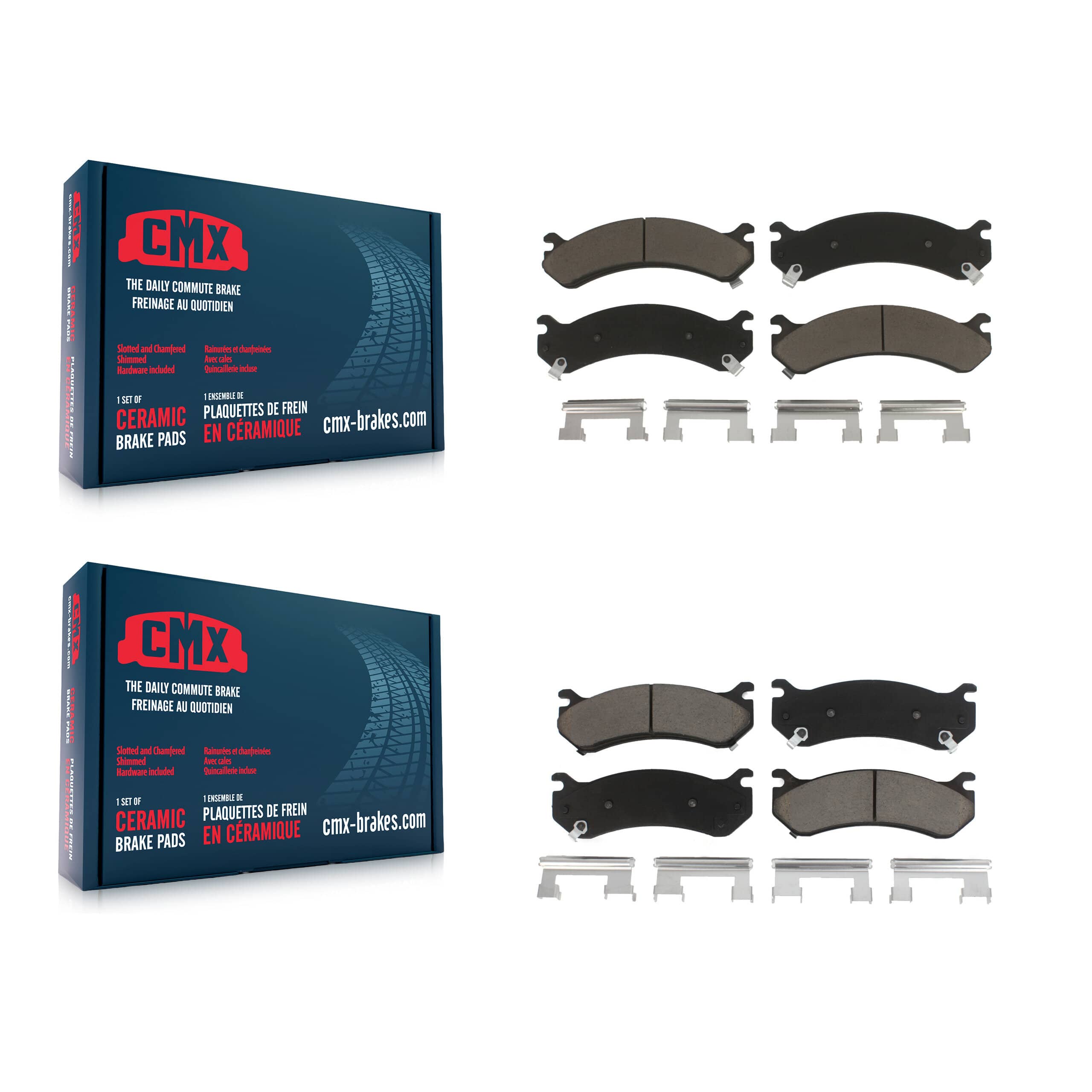 CMX - KCX-100353 - Front and Rear Disc Brake Pad Kits