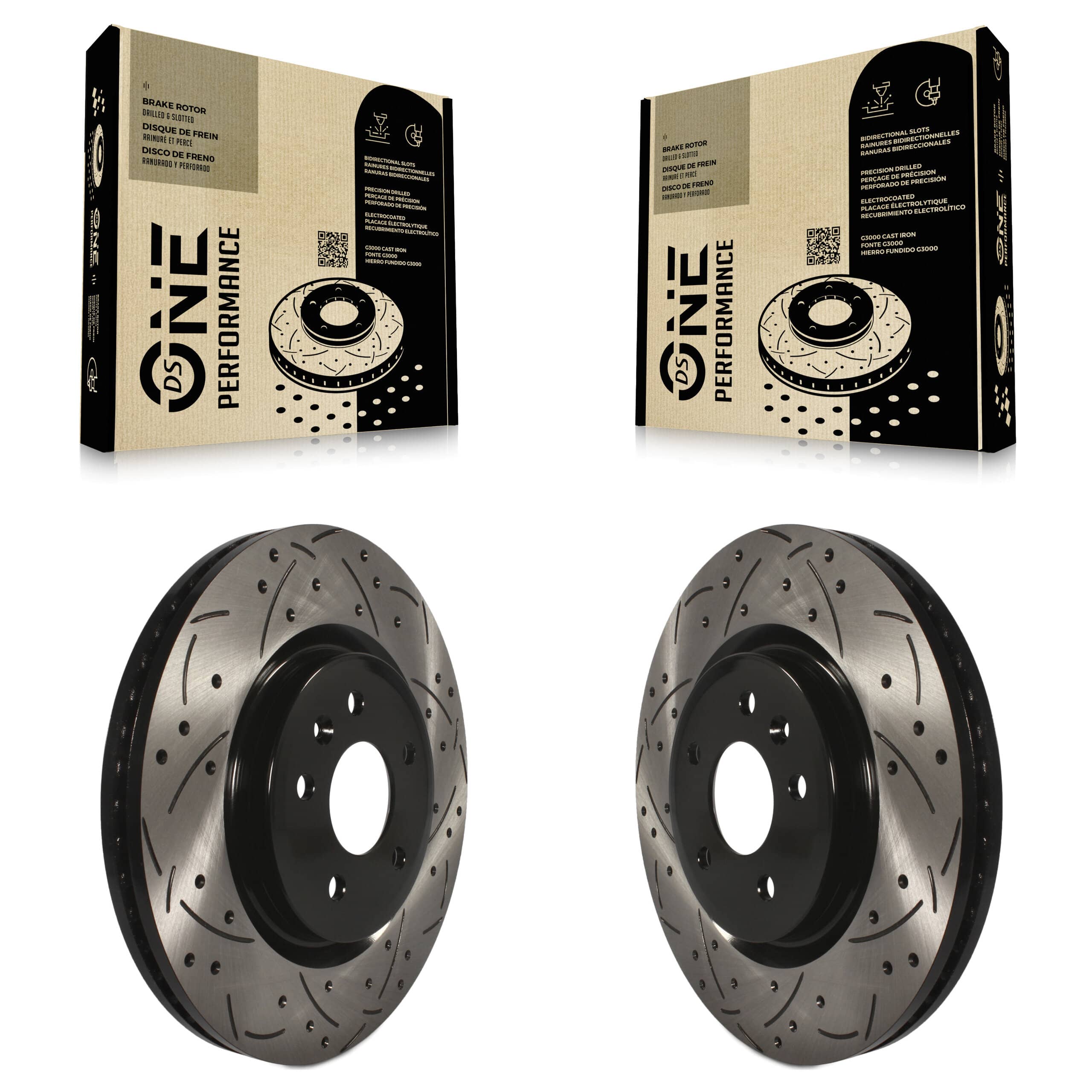 DS-One - KD-100014 - Front Disc Brake Rotor Kits