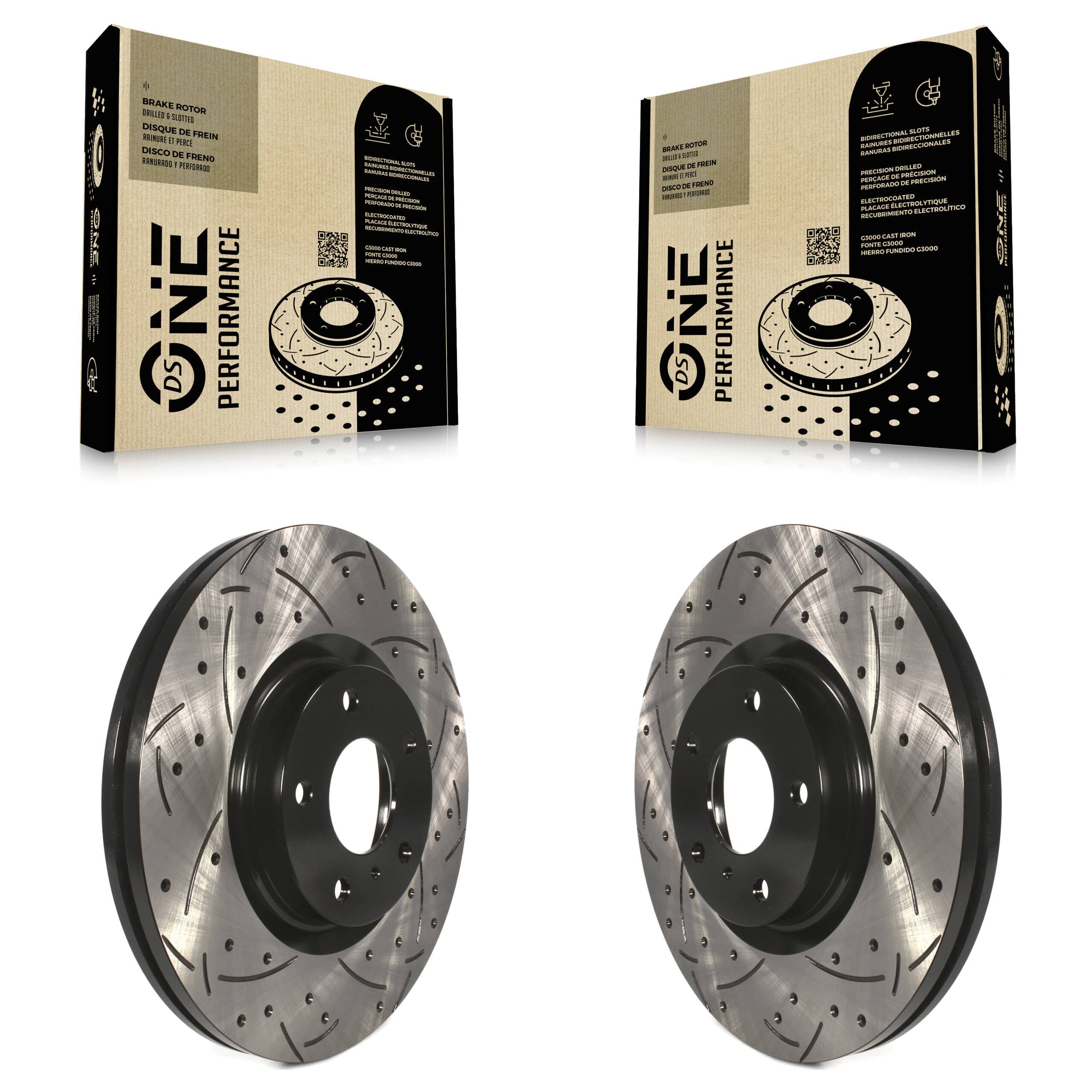 DS-One - KD-100040 - Front Disc Brake Rotor Kits