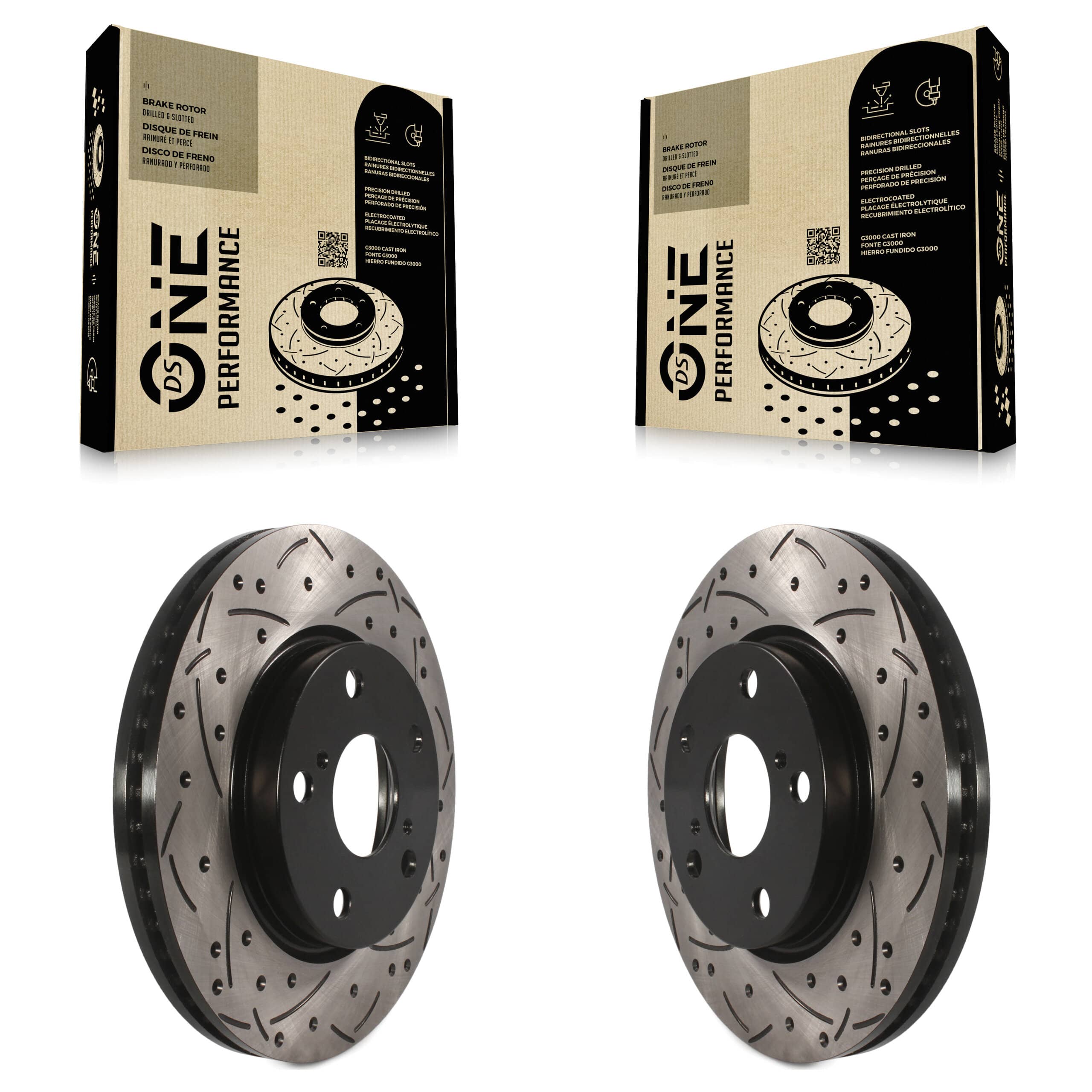DS-One - KD-100049 - Front Disc Brake Rotor Kits