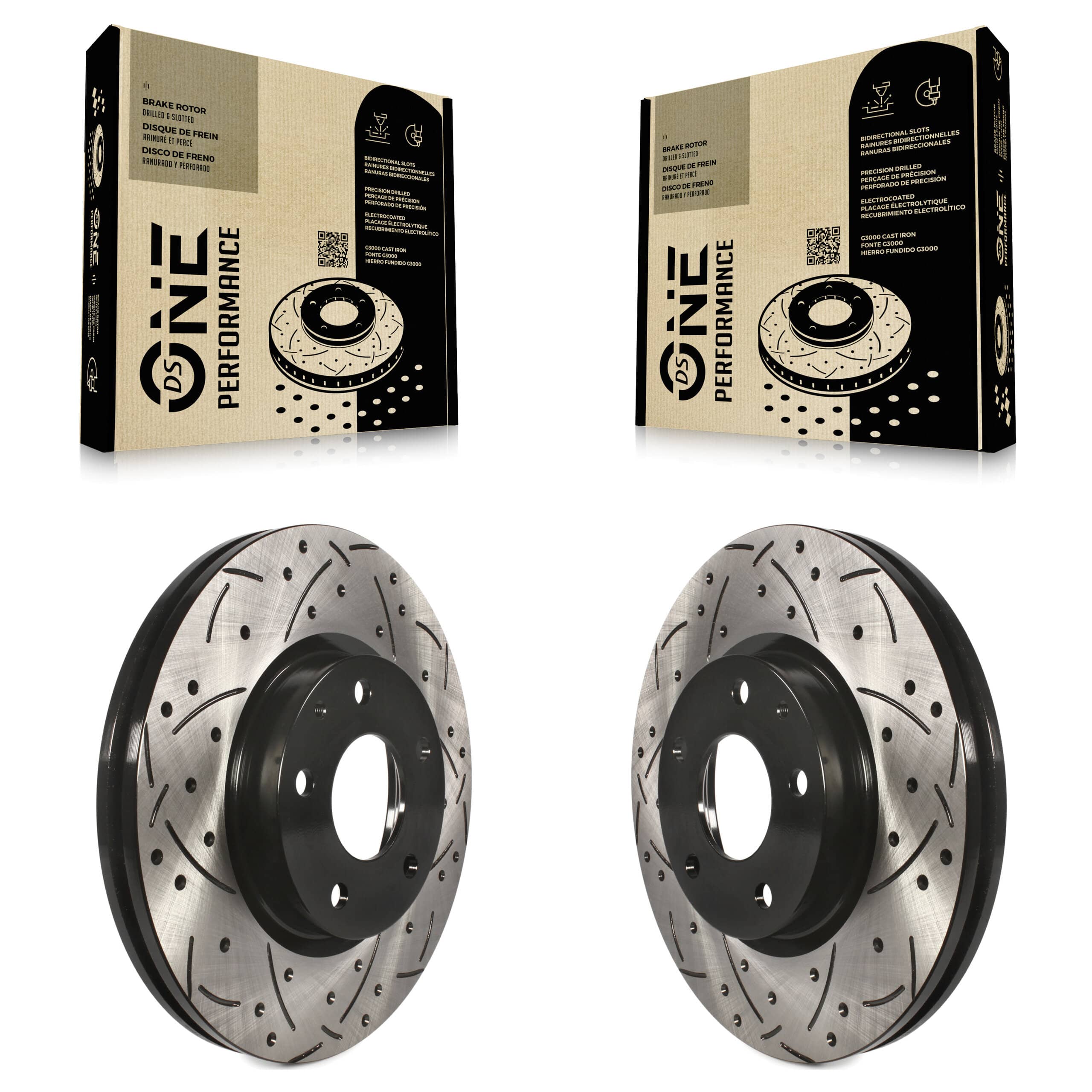 DS-One - KD-100086 - Front Disc Brake Rotor Kits