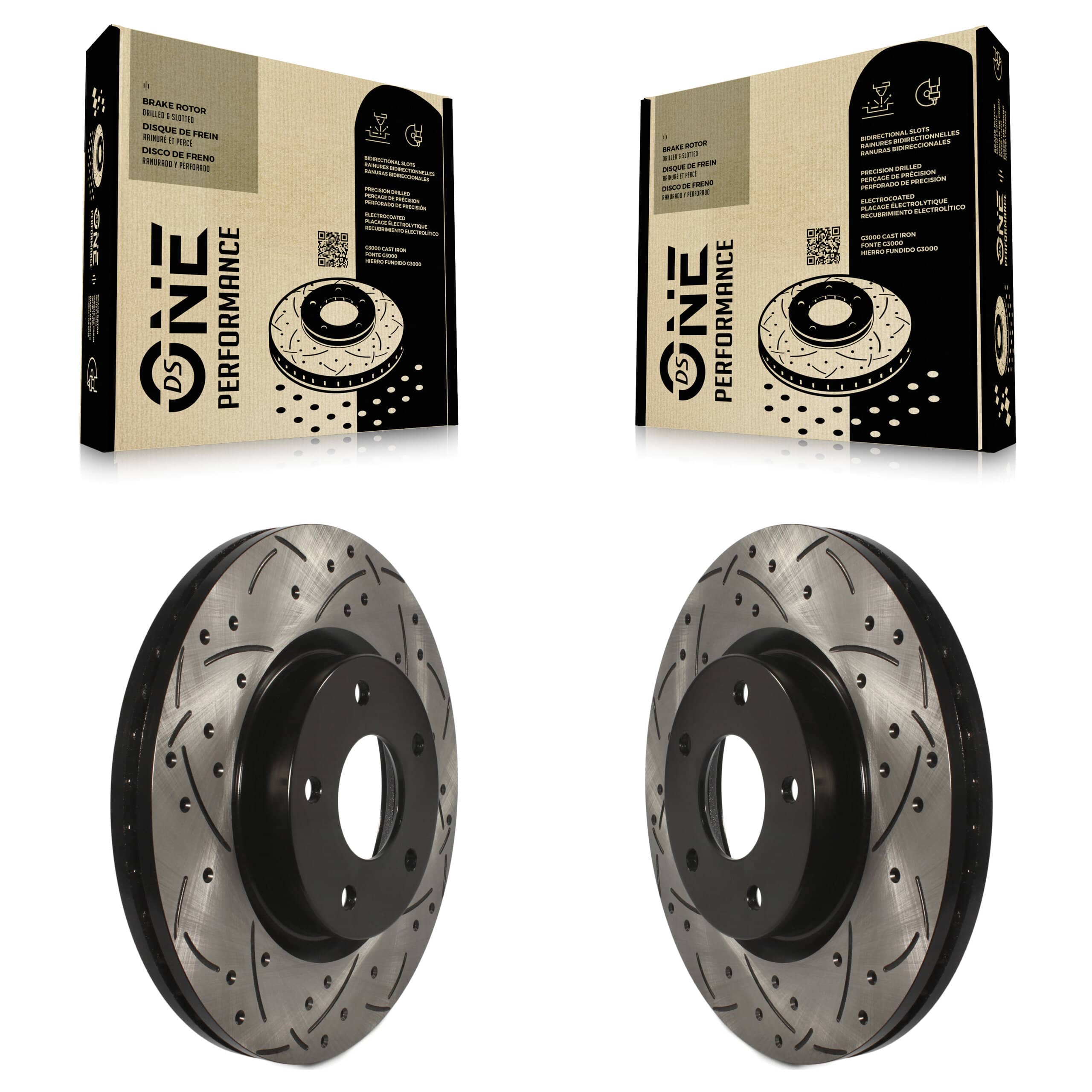 DS-One - KD-100098 - Front Disc Brake Rotor Kits