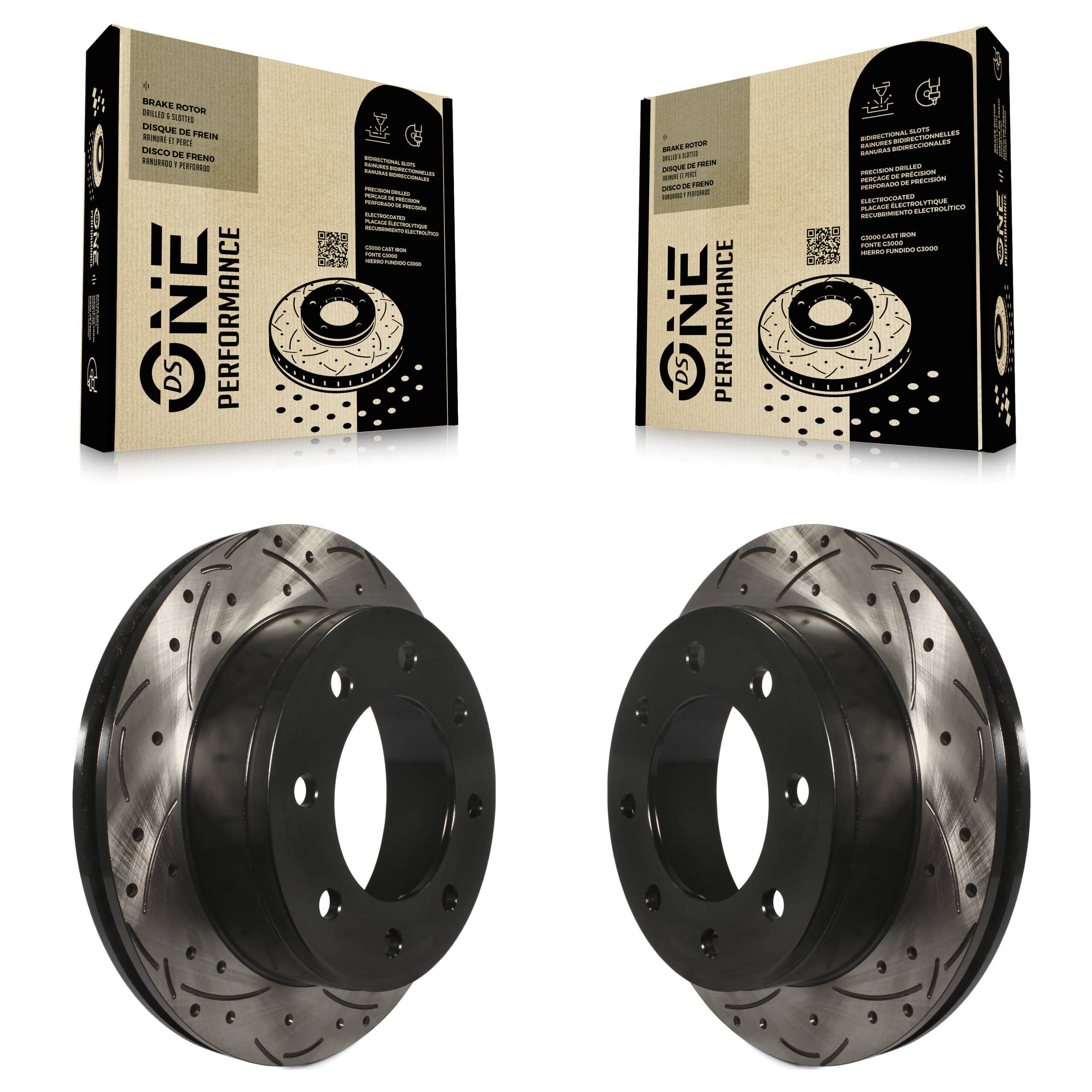 DS-One - KD-100104 - Rear Disc Brake Rotor Kits
