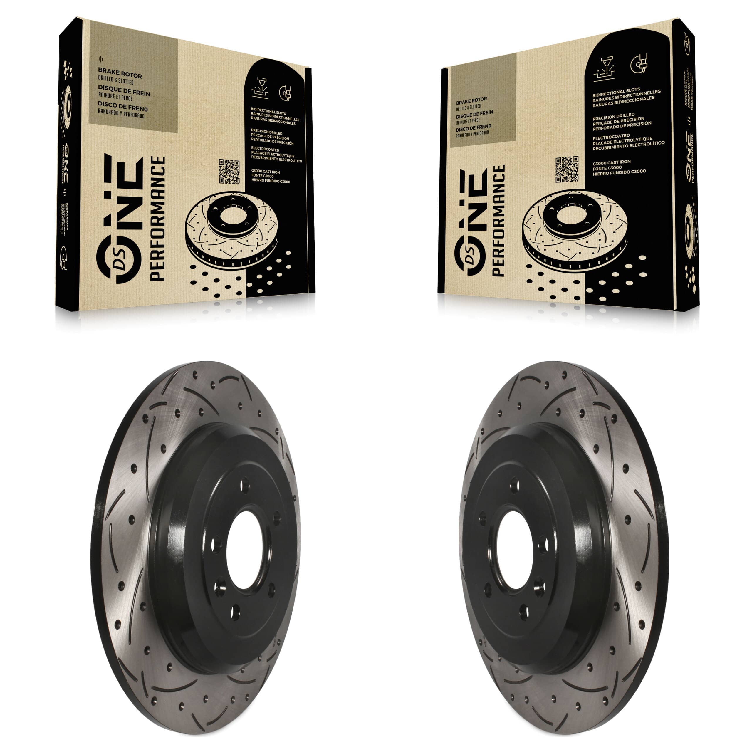 DS-One - KD-100121 - Rear Disc Brake Rotor Kits