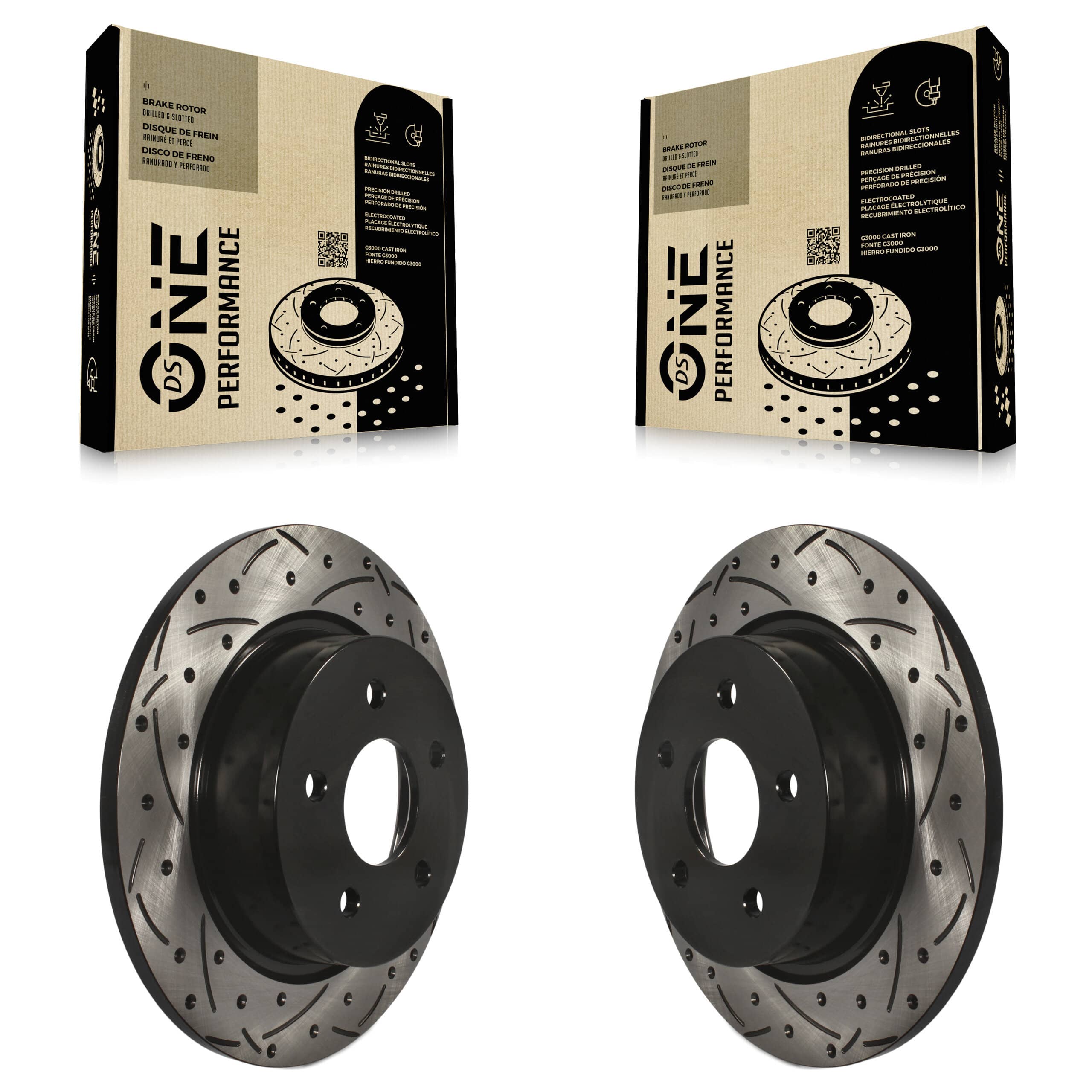 DS-One - KD-100126 - Rear Disc Brake Rotor Kits