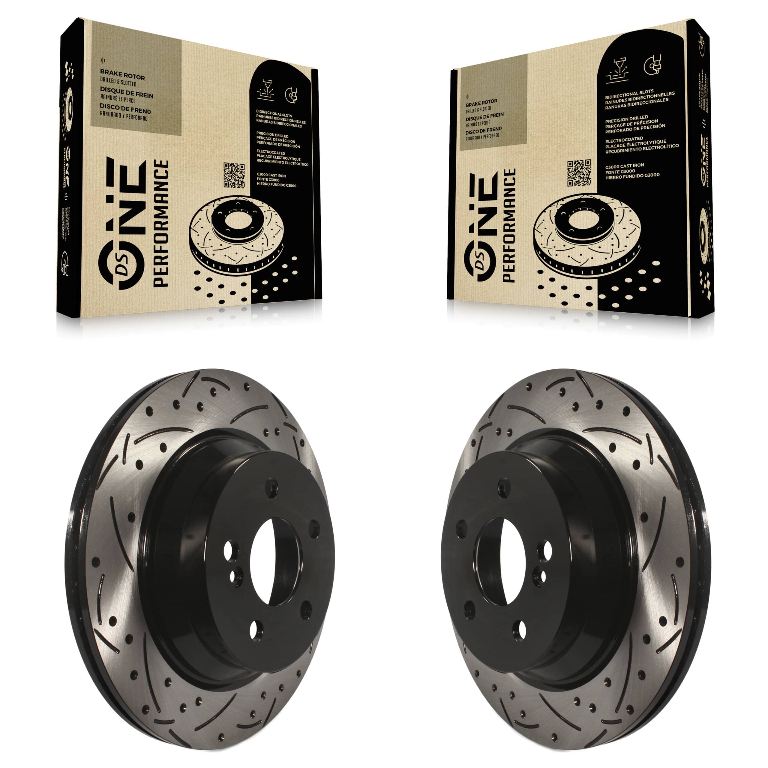 DS-One - KD-100150 - Rear Disc Brake Rotor Kits