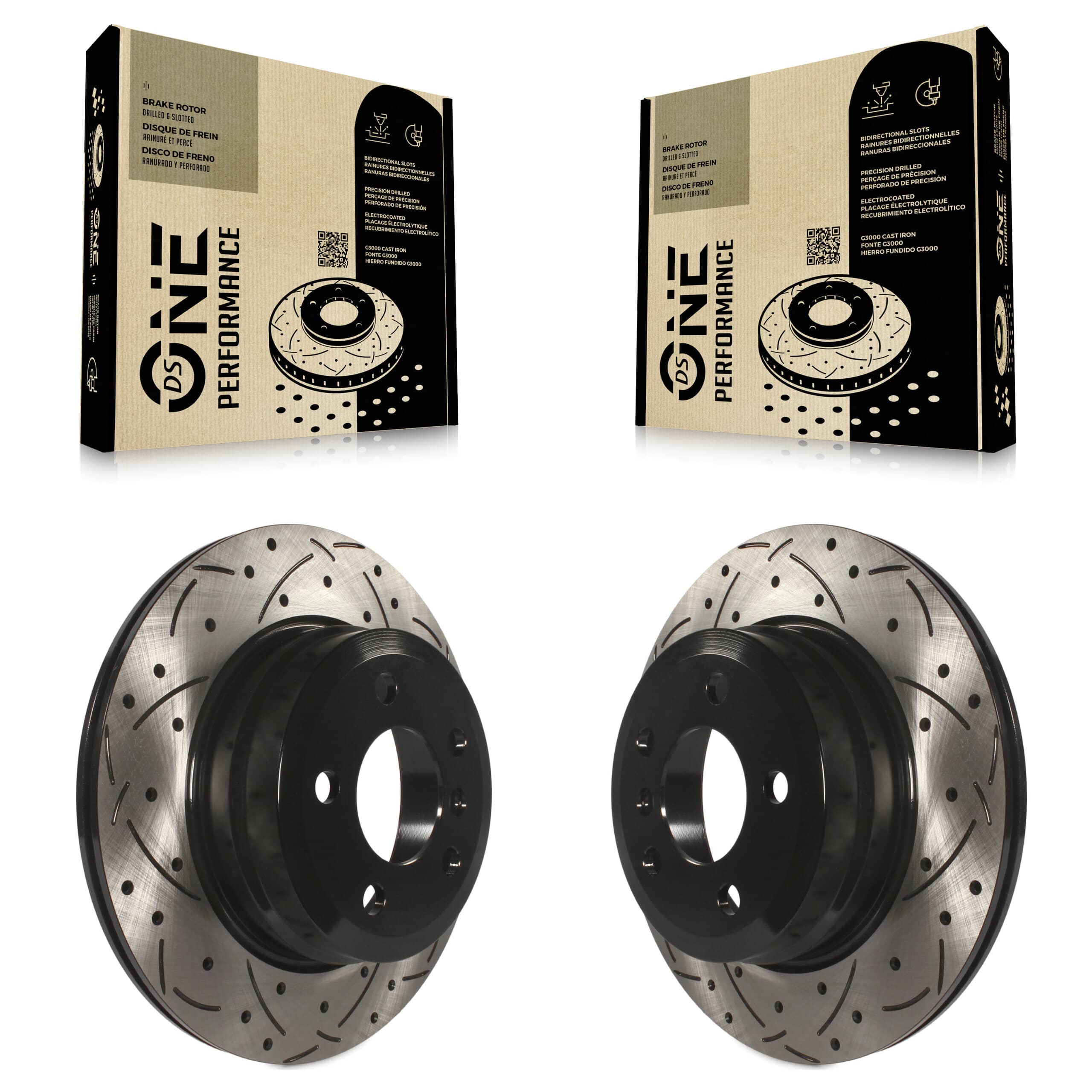 DS-One - KD-100162 - Rear Disc Brake Rotor Kits