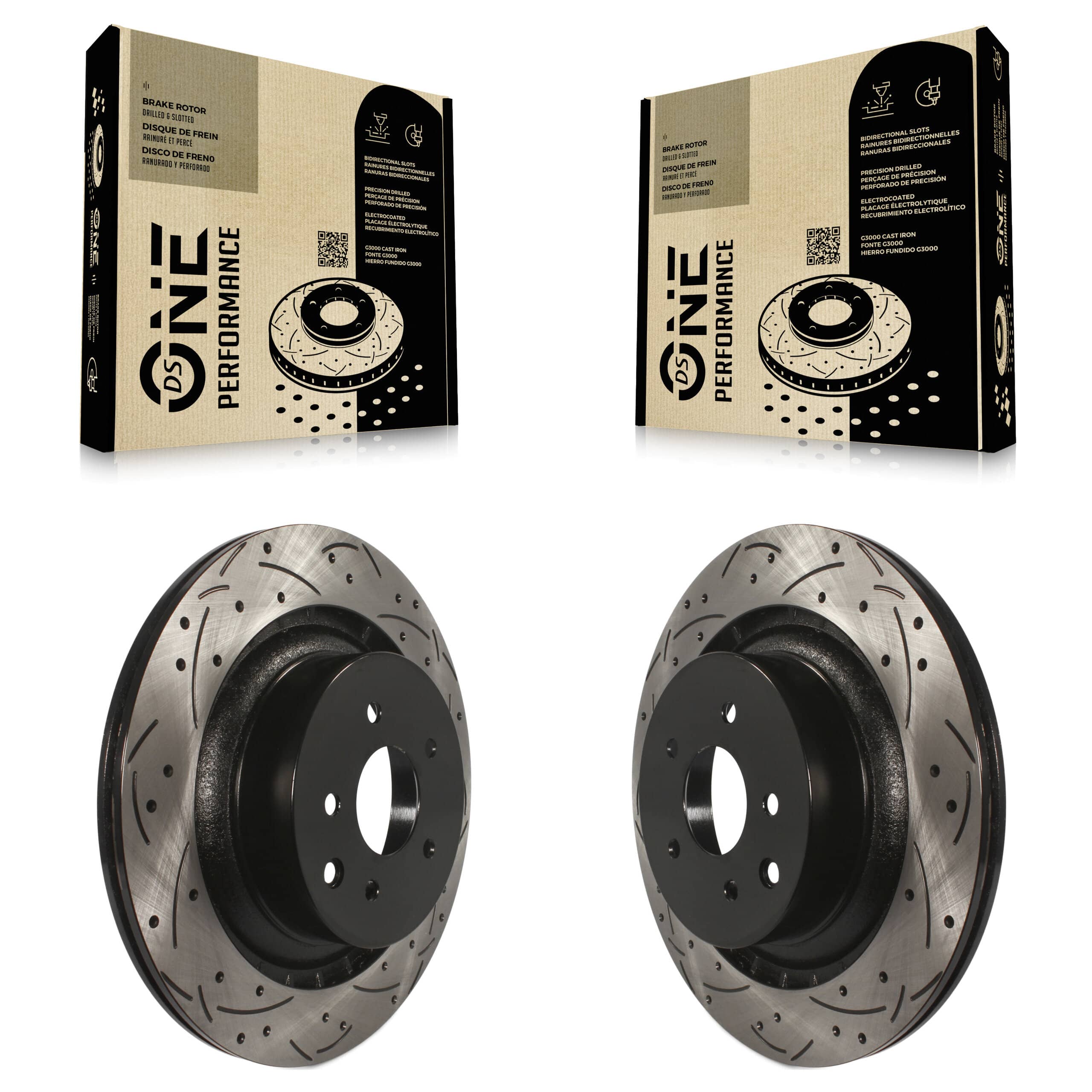 DS-One - KD-100166 - Rear Disc Brake Rotor Kits