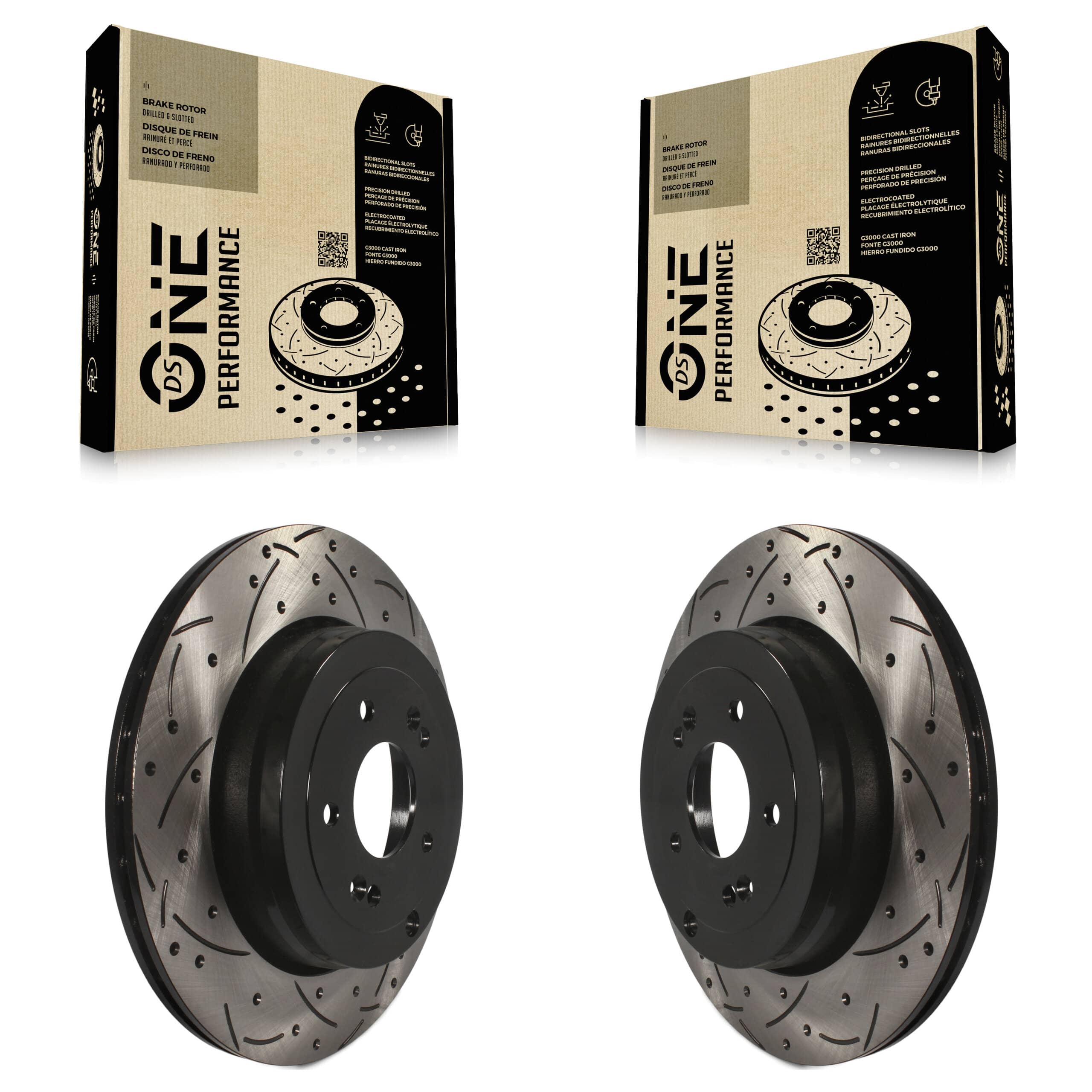 DS-One - KD-100171 - Rear Disc Brake Rotor Kits