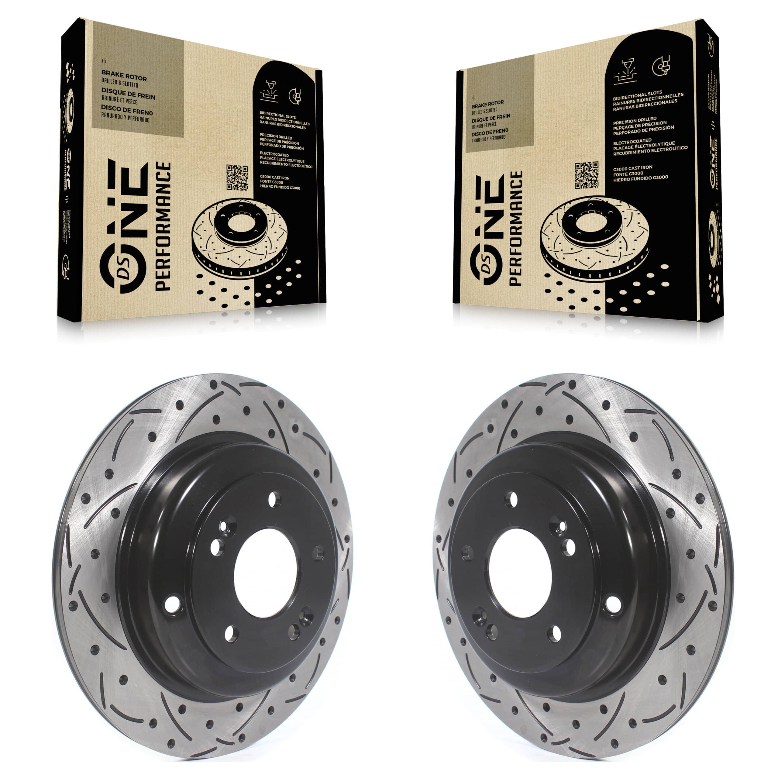 DS-One - KD-100172 - Rear Disc Brake Rotor Kits