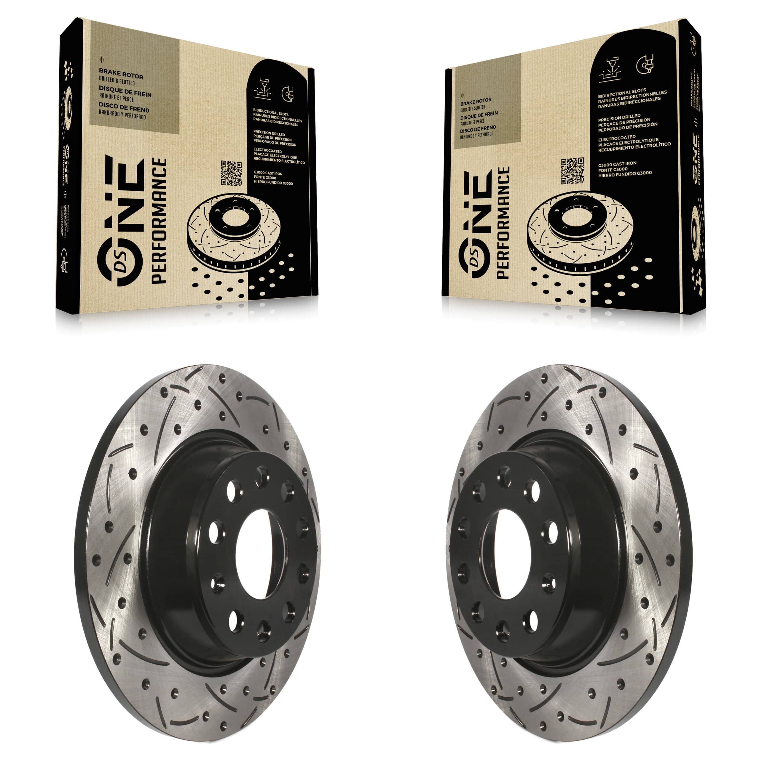 DS-One - KD-100176 - Rear Disc Brake Rotor Kits