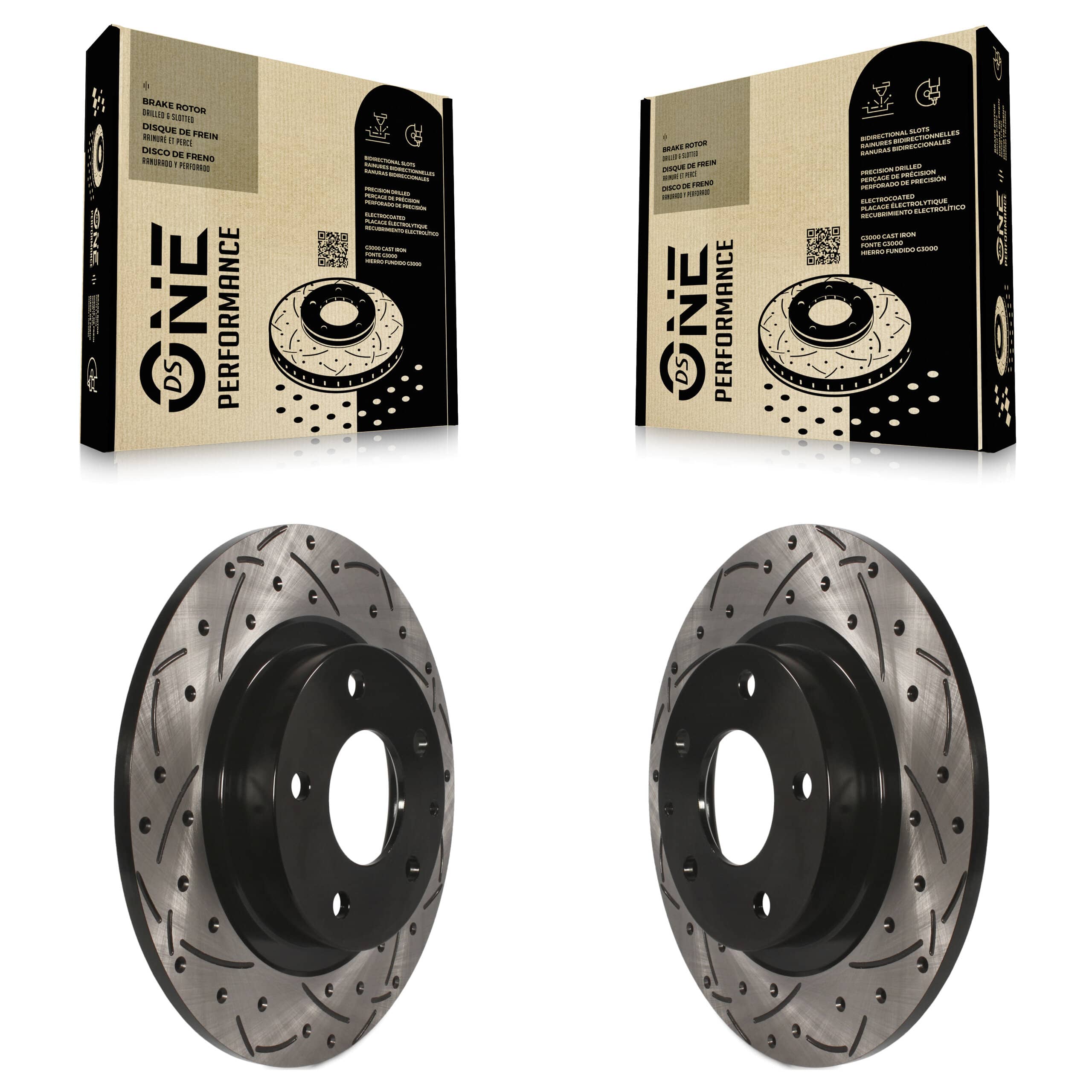 DS-One - KD-100188 - Rear Disc Brake Rotor Kits