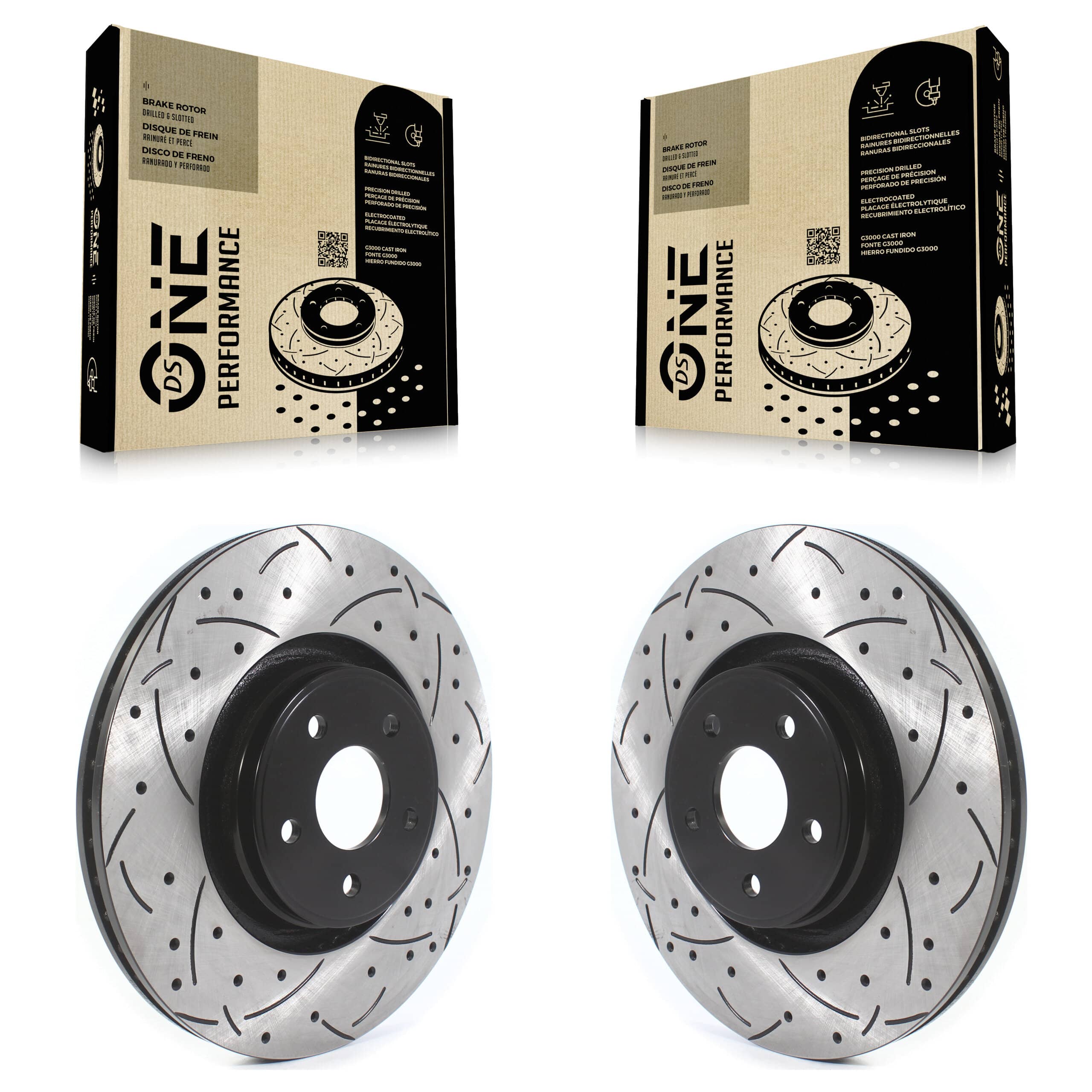 DS-One - KD-100401 - Front Disc Brake Rotor Kits