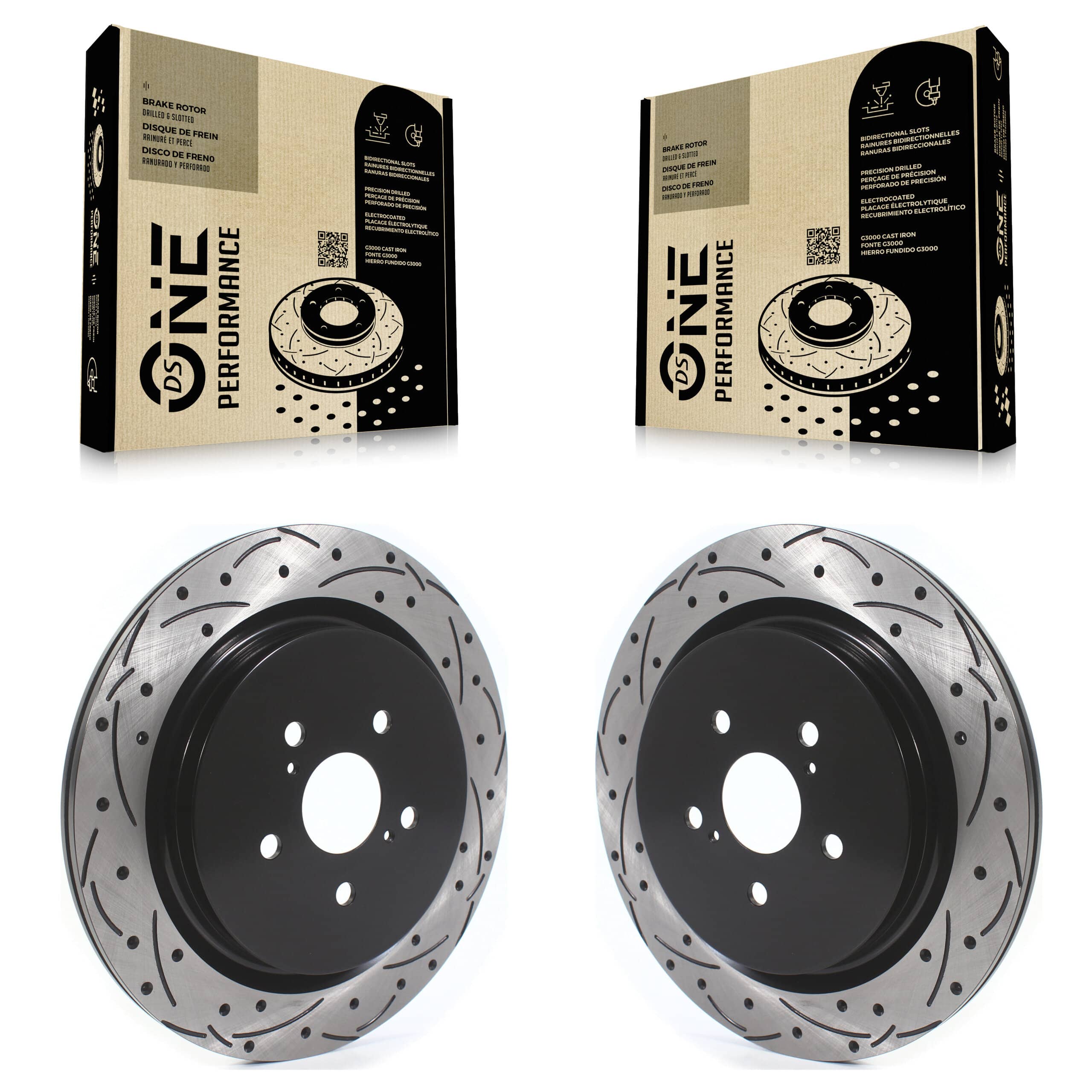 DS-One - KD-100416 - Rear Disc Brake Rotor Kits