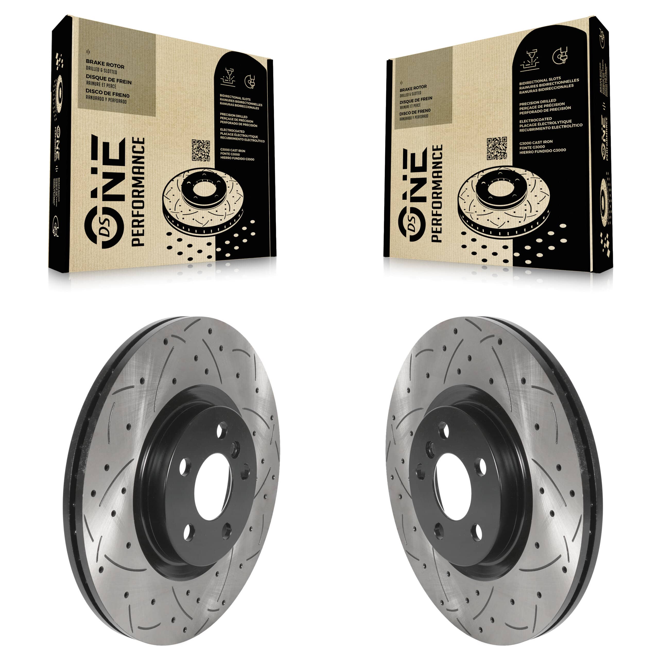DS-One - KD-100454 - Front Disc Brake Rotor Kits