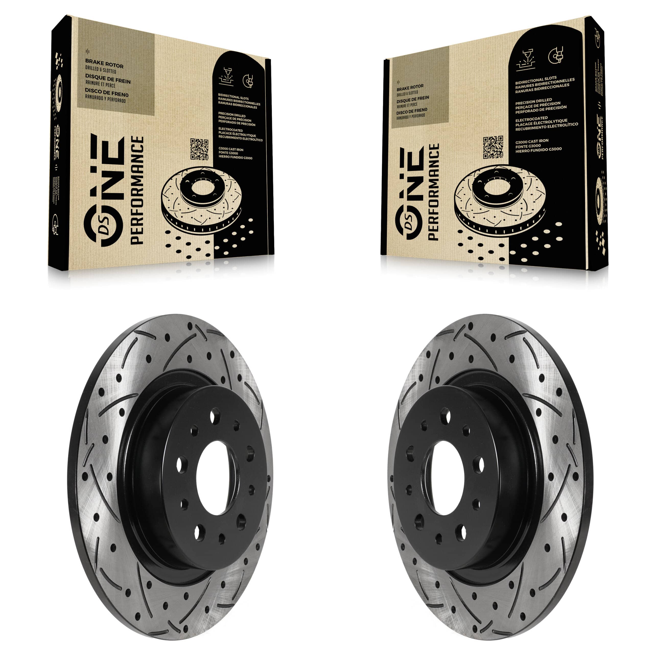 DS-One - KD-100524 - Rear Disc Brake Rotor Kits