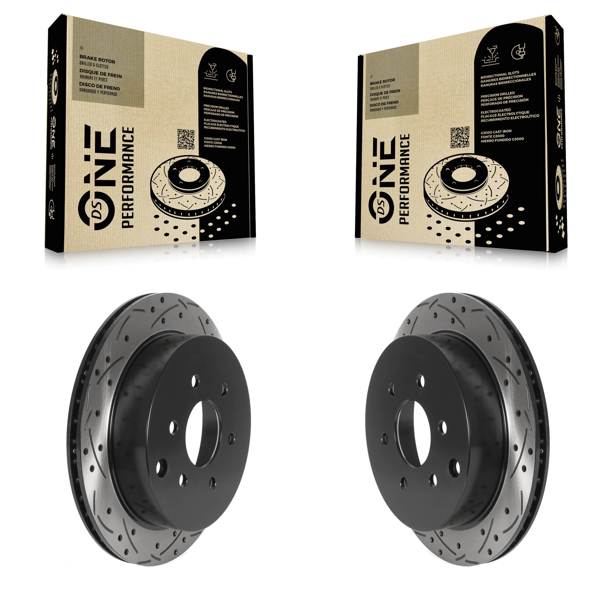 DS-One - KD-100530 - Rear Disc Brake Rotor Kits