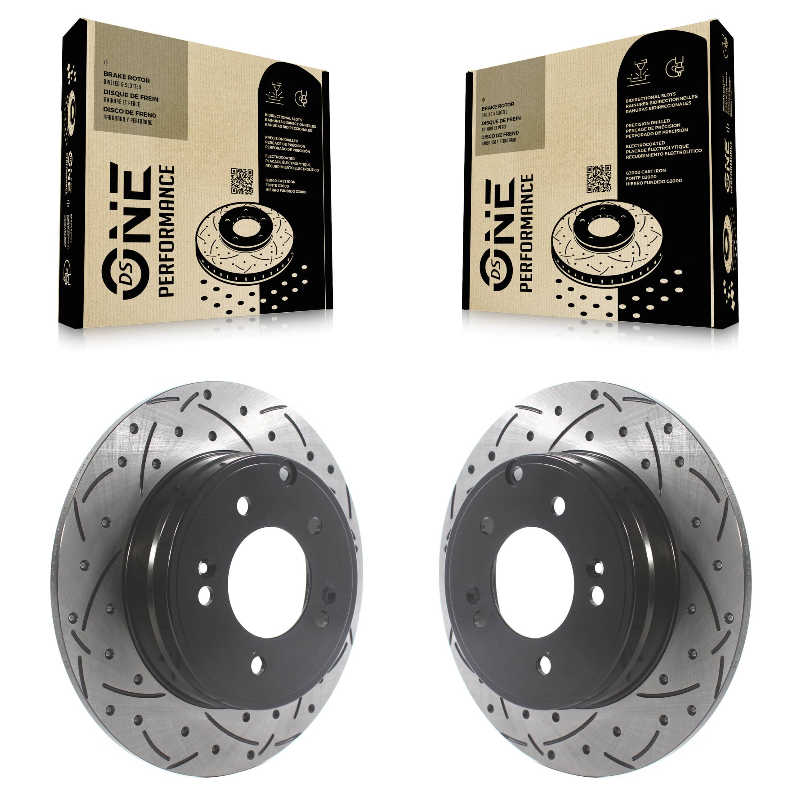 DS-One - KD-100531 - Rear Disc Brake Rotor Kits