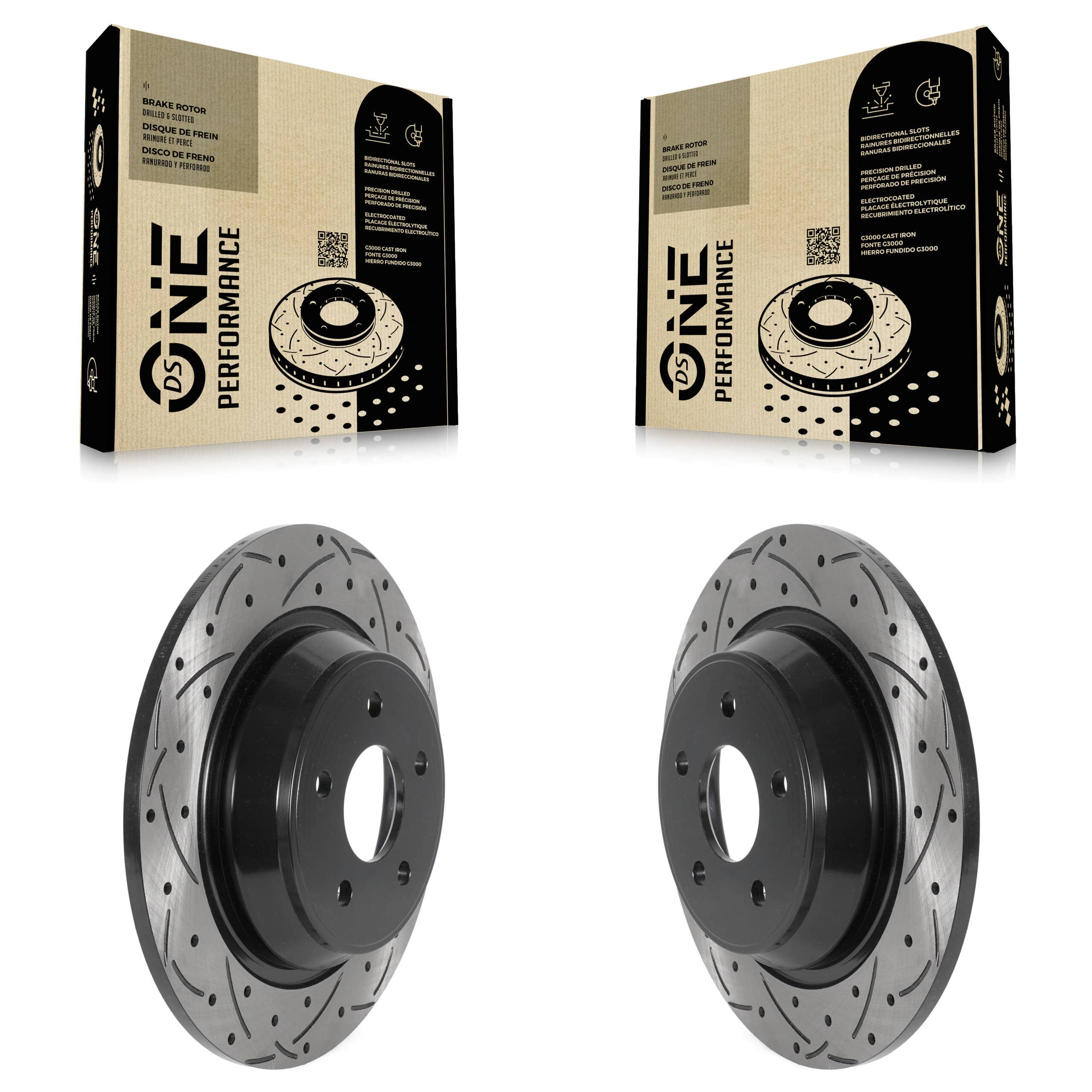 DS-One - KD-100541 - Rear Disc Brake Rotor Kits
