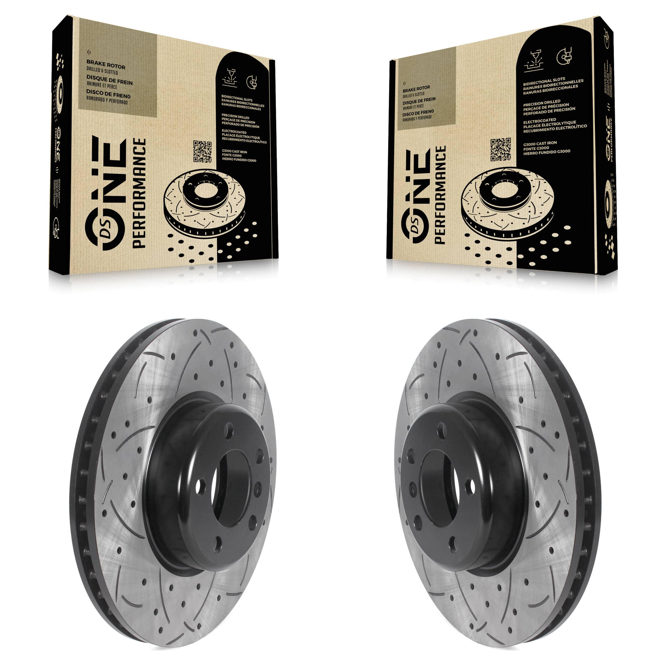 DS-One - KD-100564 - Front Disc Brake Rotor Kits