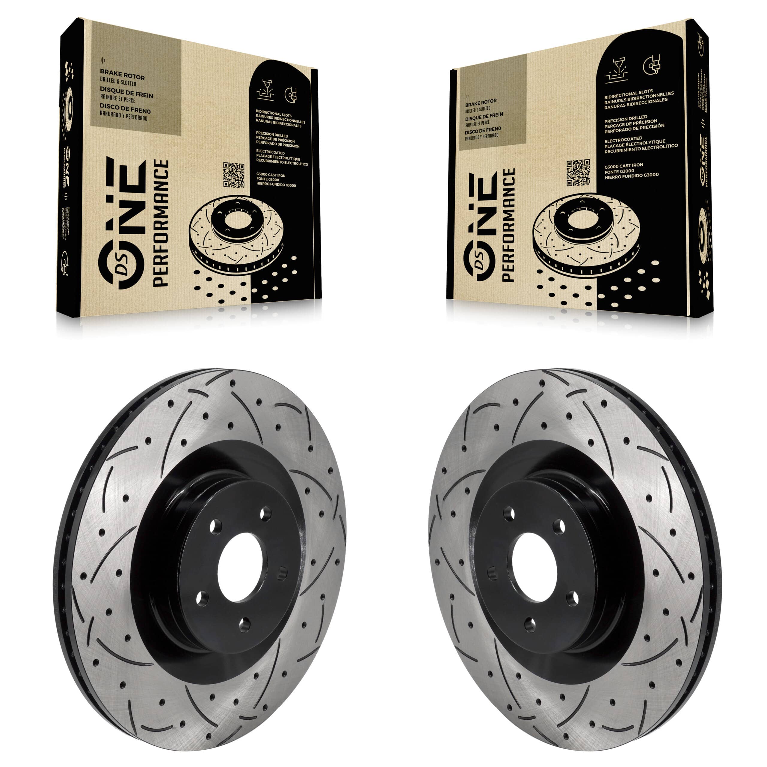 DS-One - KD-100628 - Front Disc Brake Rotor Kits