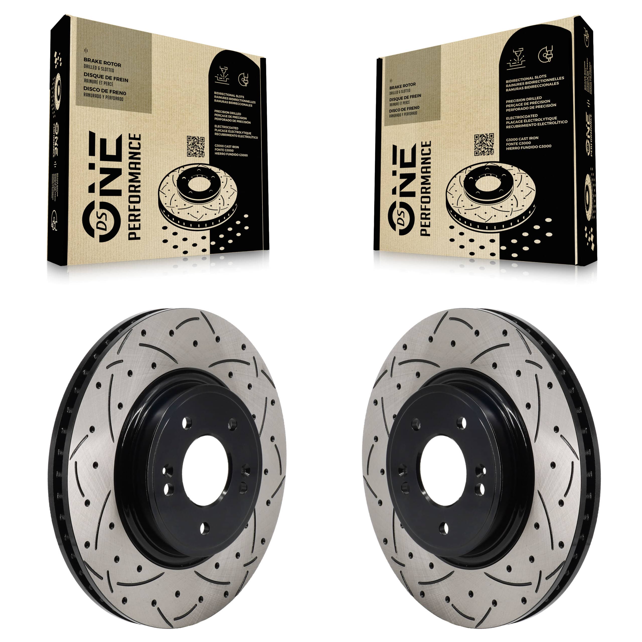 DS-One - KD-100692 - Front Disc Brake Rotor Kits