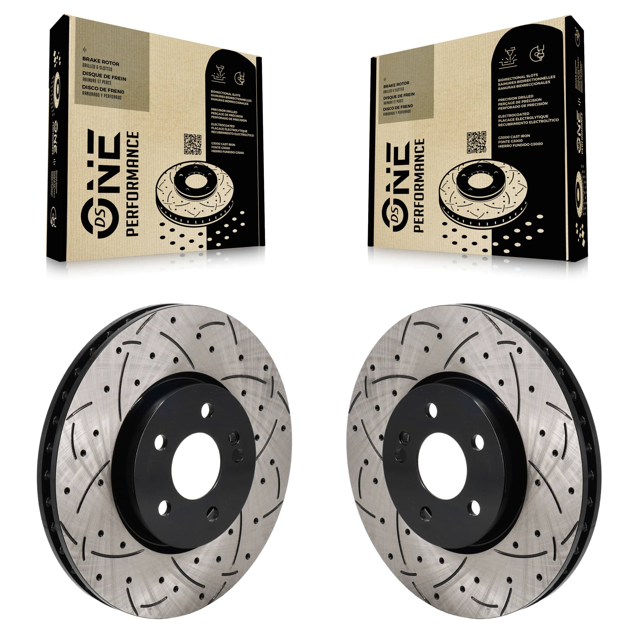 DS-One - KD-100693 - Front Disc Brake Rotor Kits