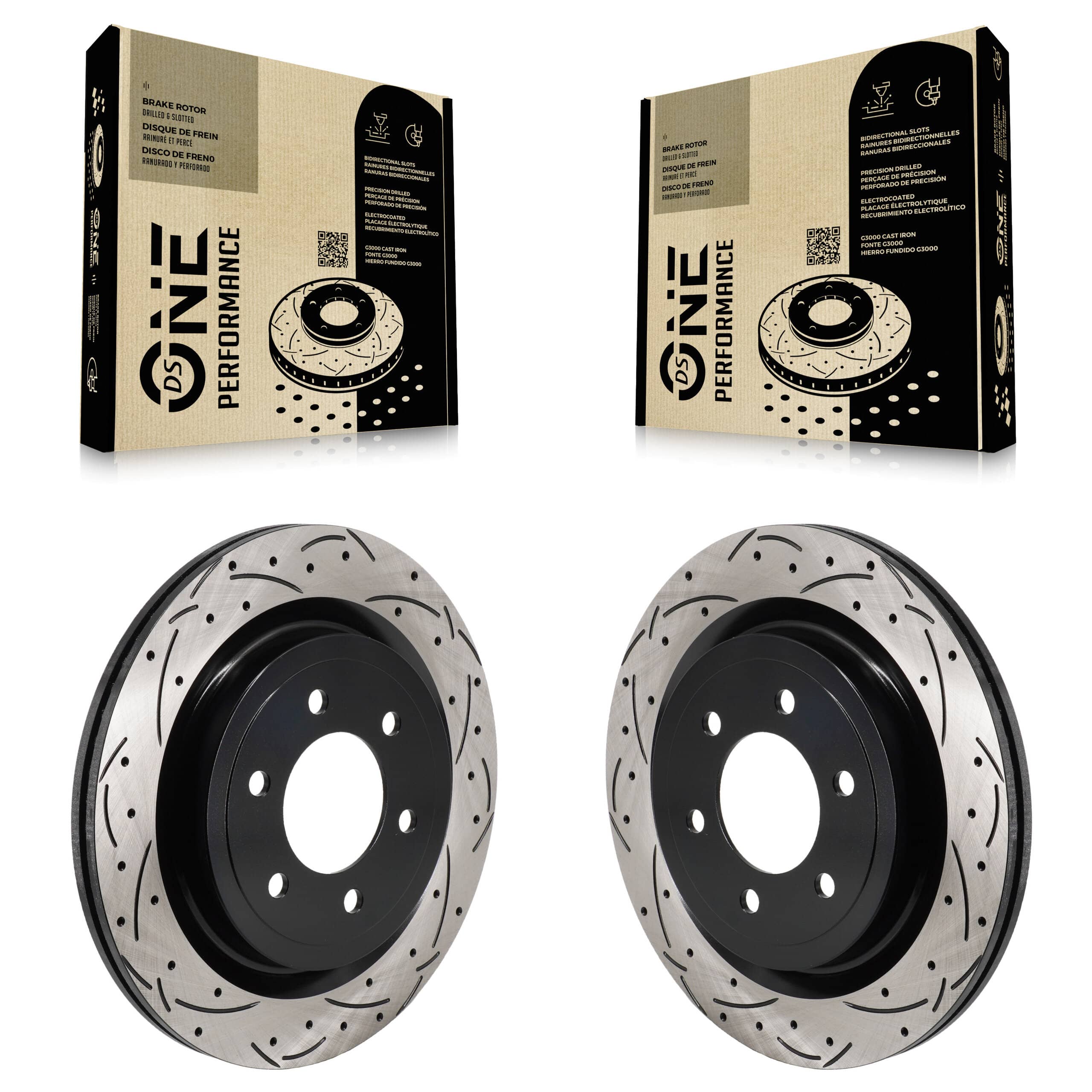 DS-One - KD-100732 - Rear Disc Brake Rotor Kits