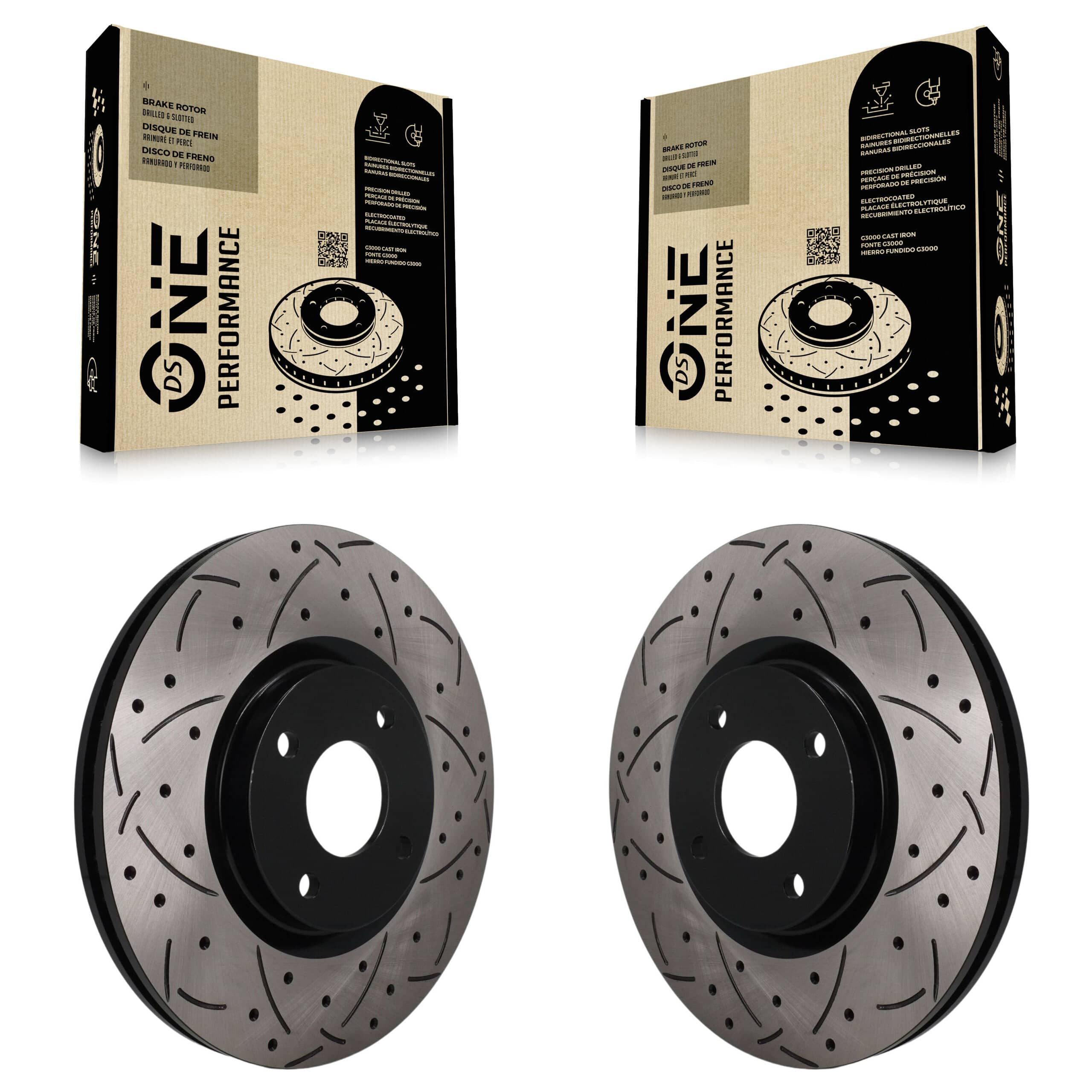 DS-One - KD-100769 - Front Disc Brake Rotor Kits