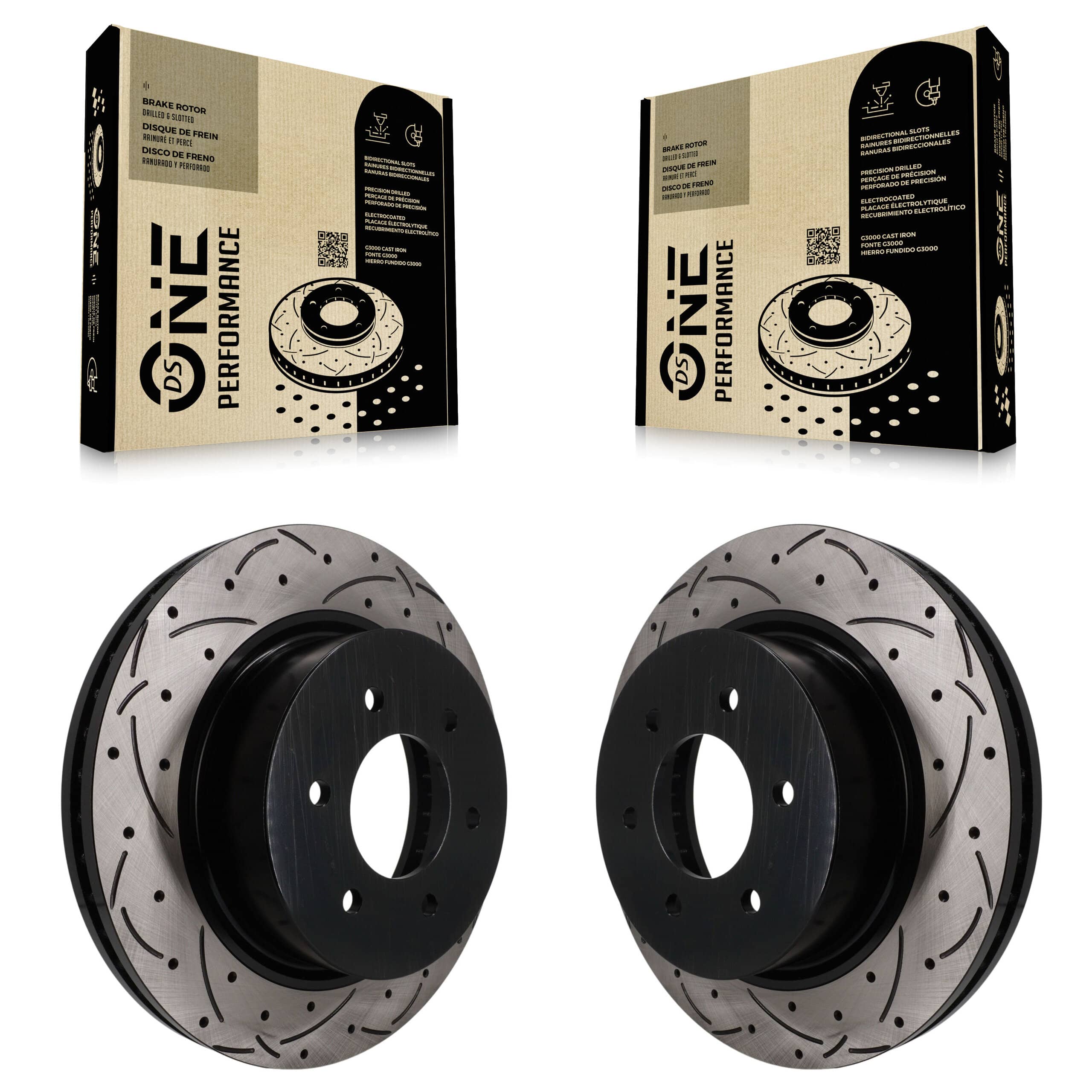 DS-One - KD-100779 - Front Disc Brake Rotor Kits