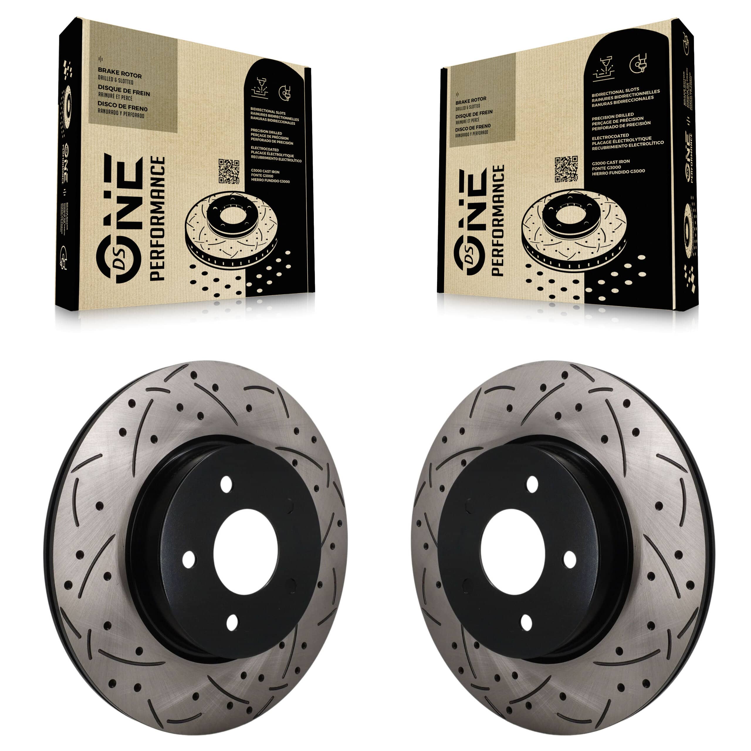 DS-One - KD-100866 - Rear Disc Brake Rotor Kits