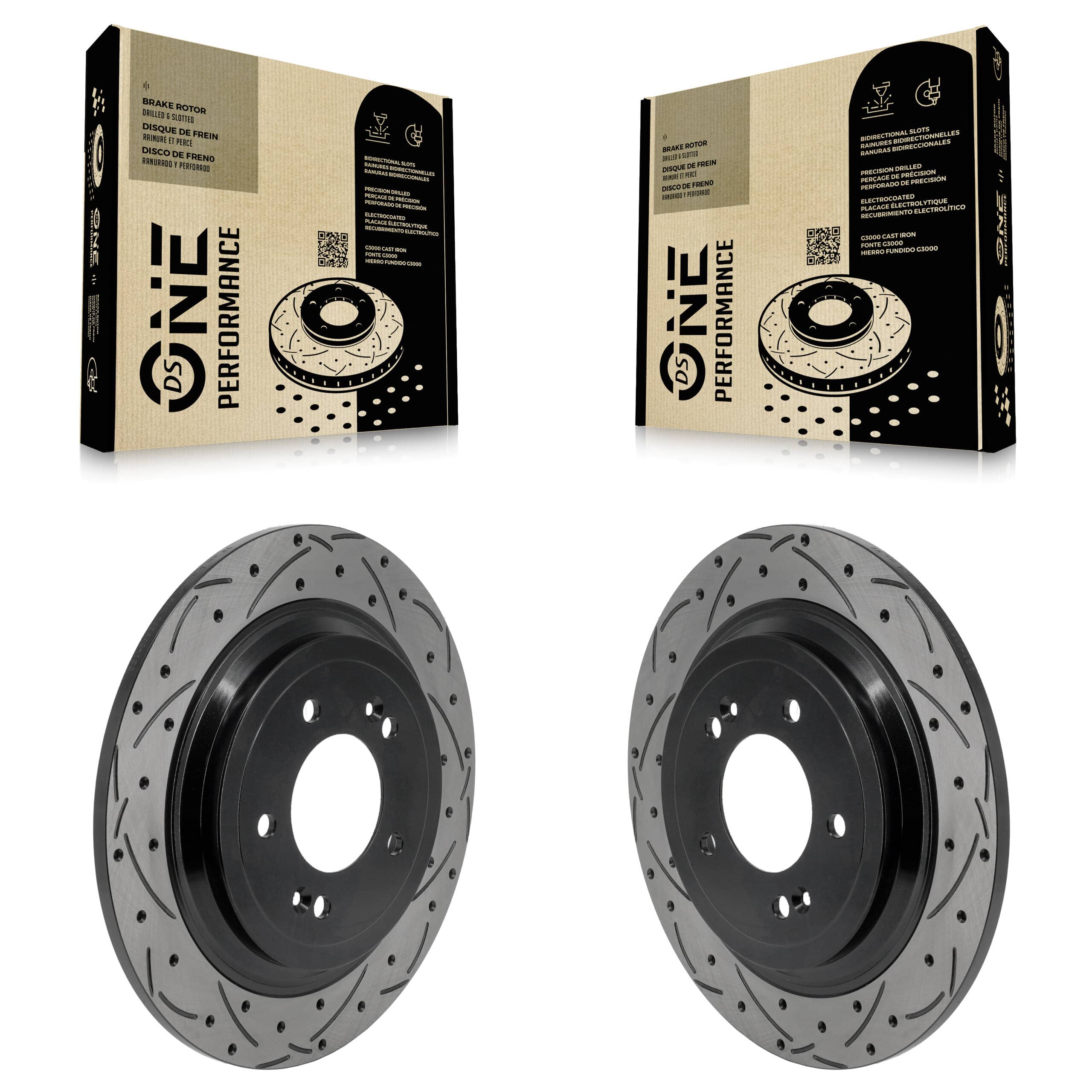 DS-One - KD-100885 - Rear Disc Brake Rotor Kits