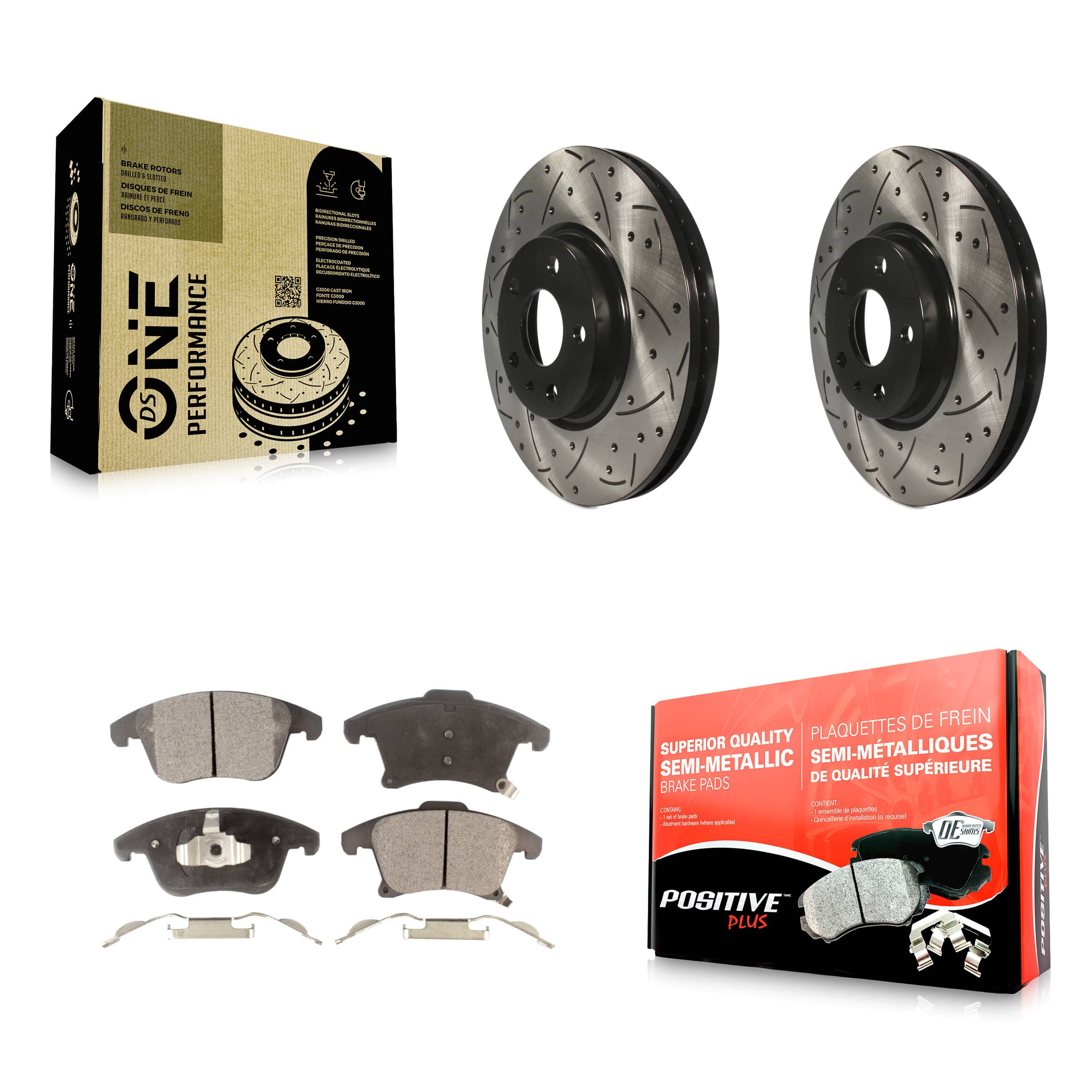 Transit Auto - KDF-100034 - Front Disc Brake Kits