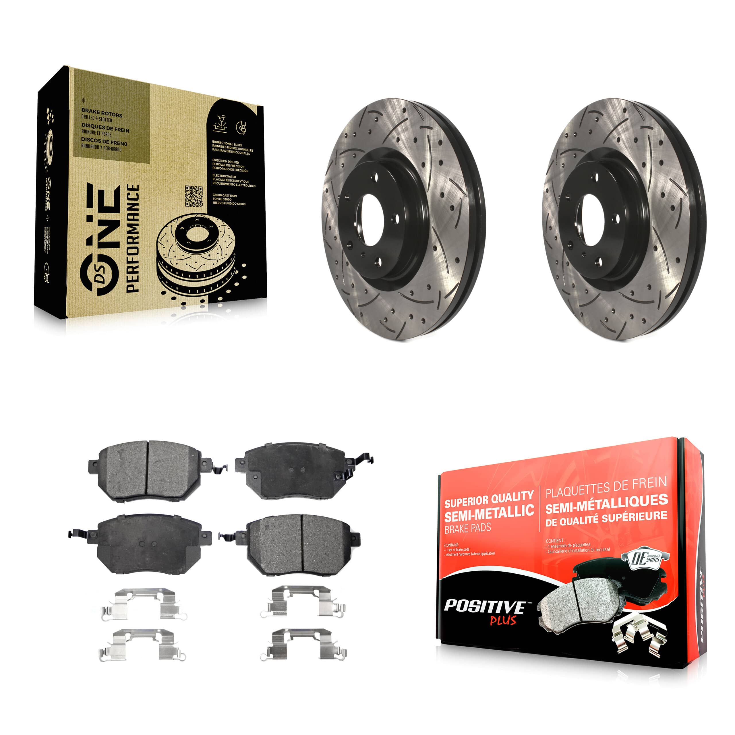 Transit Auto - KDF-100068 - Front Disc Brake Kits