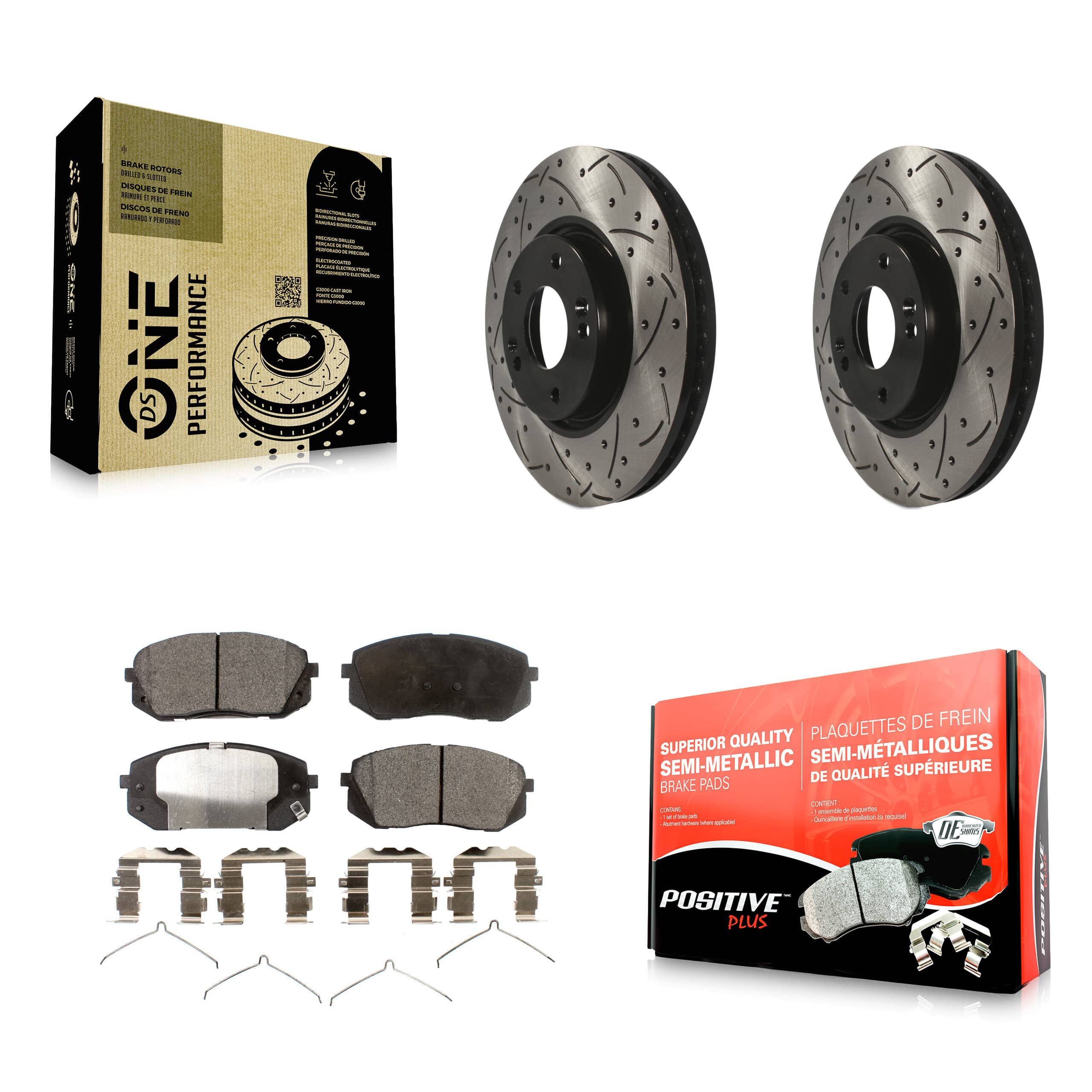 Transit Auto - KDF-100092 - Front Disc Brake Kits