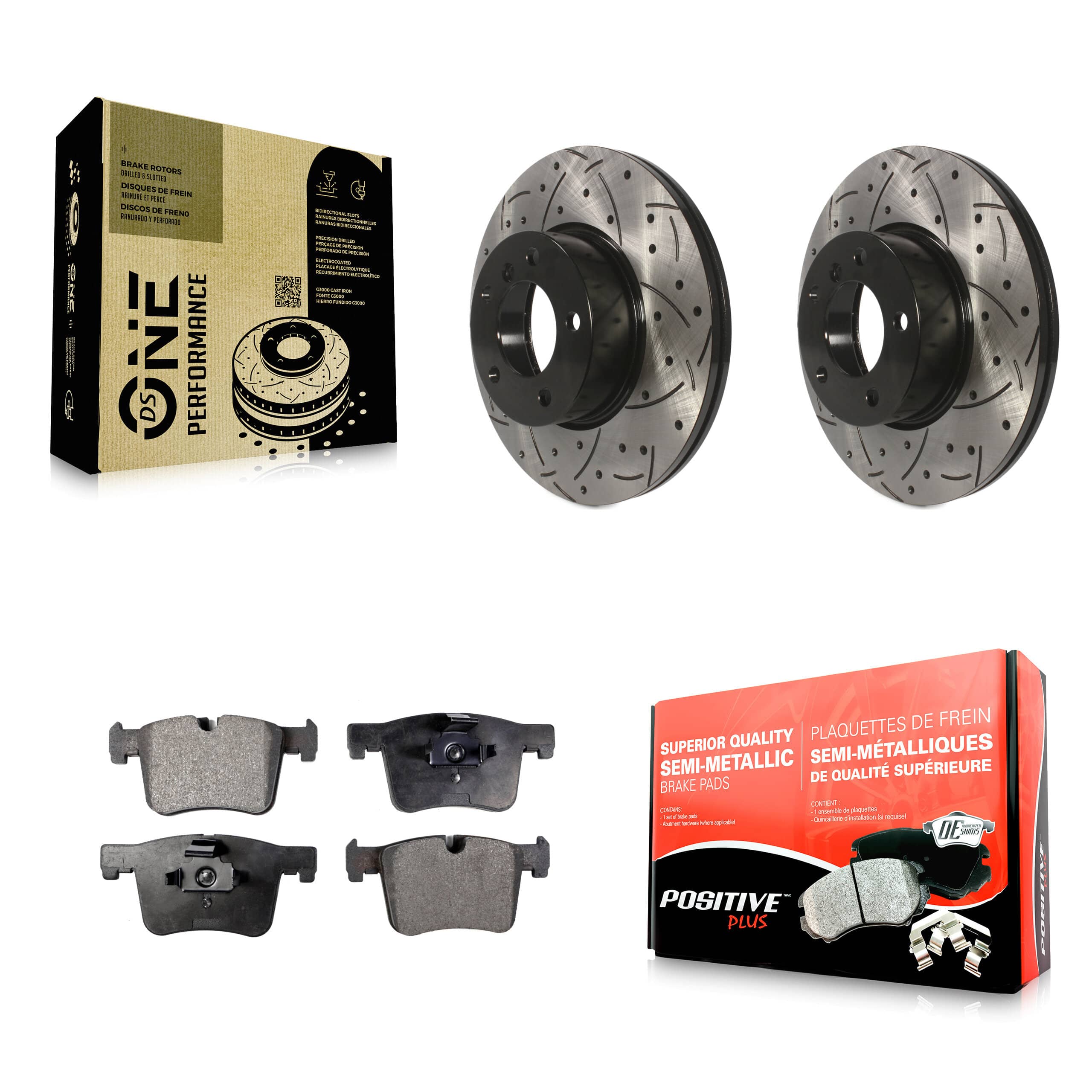 Transit Auto - KDF-100123 - Front Disc Brake Kits
