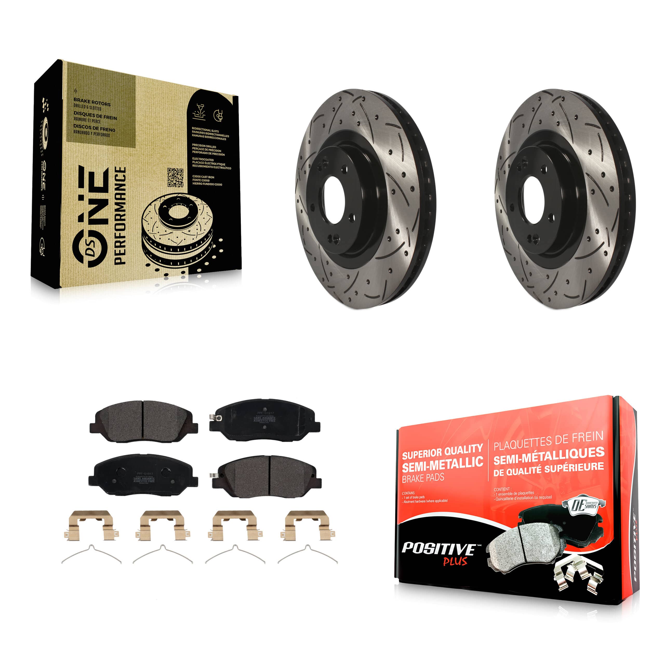 Transit Auto - KDF-100157 - Front Disc Brake Kits