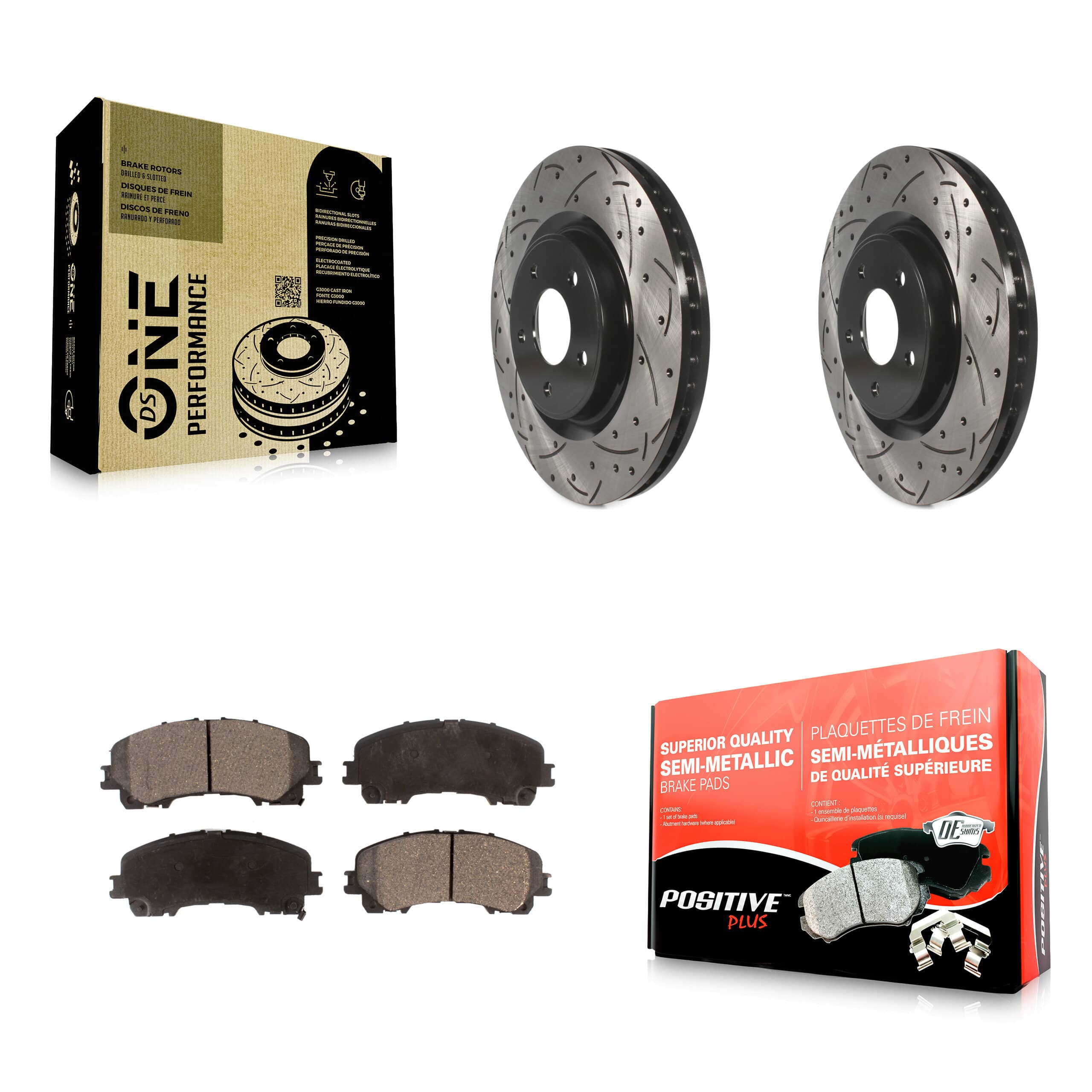 Transit Auto - KDF-100178 - Front Disc Brake Kits