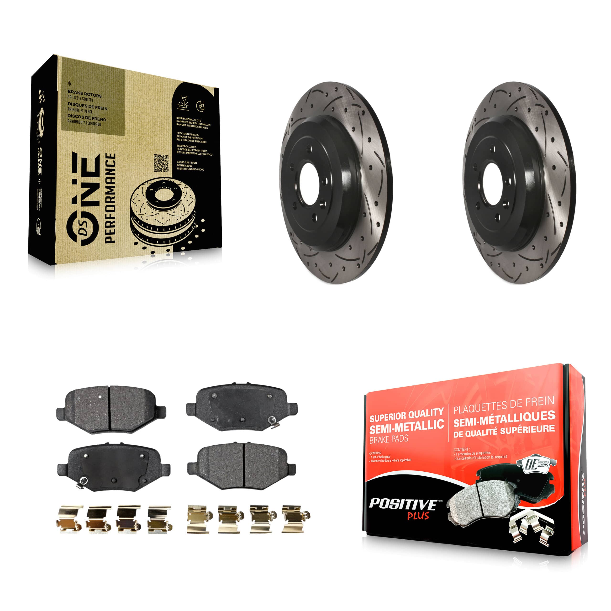 Transit Auto - KDF-100444 - Rear Disc Brake Kits