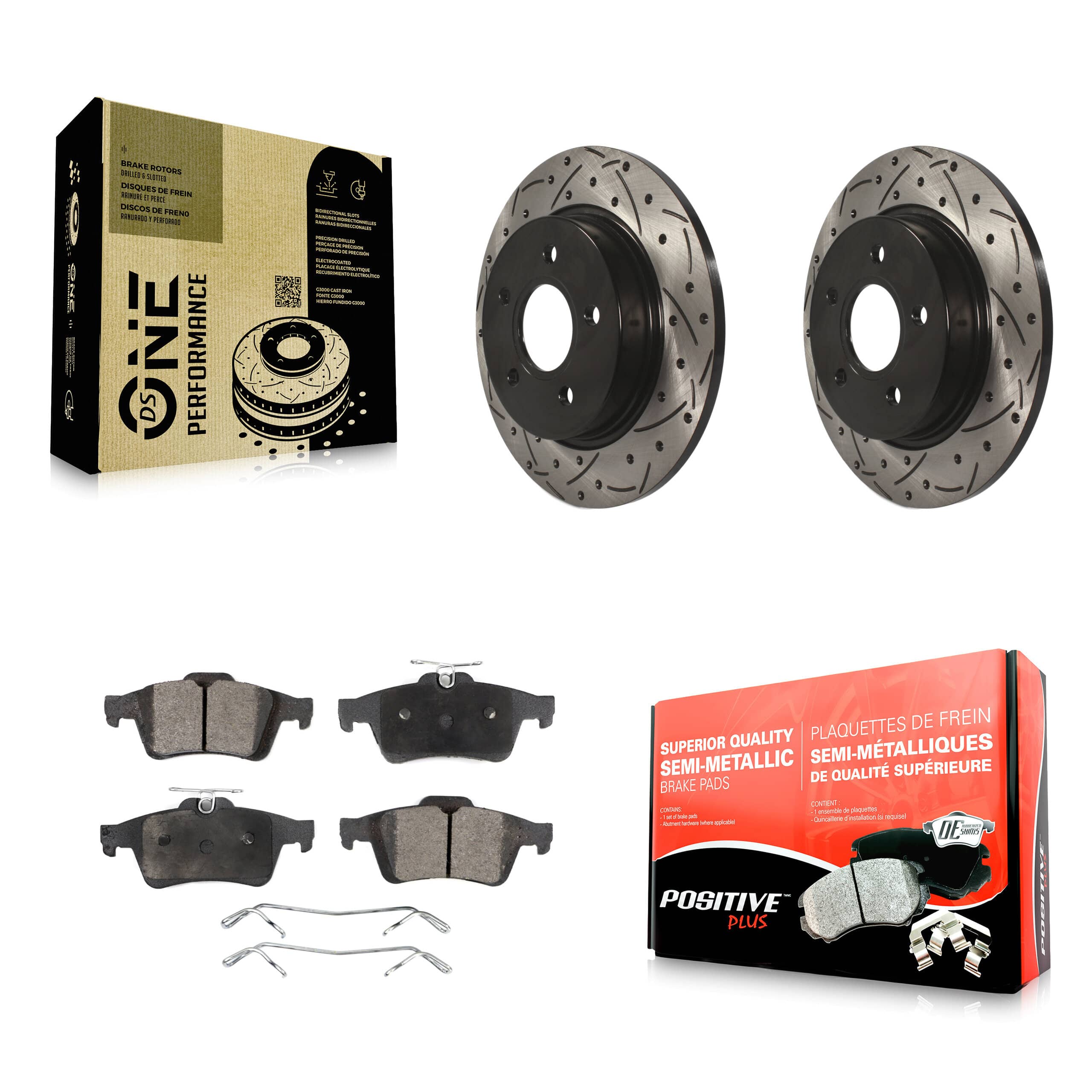 Transit Auto - KDF-100445 - Rear Disc Brake Kits