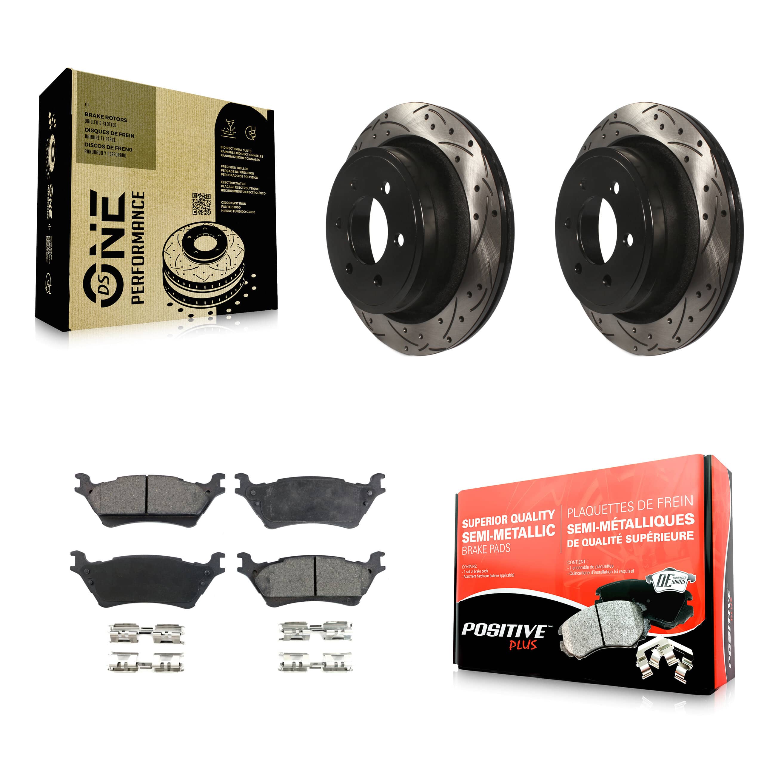 Transit Auto - KDF-100446 - Rear Disc Brake Kits