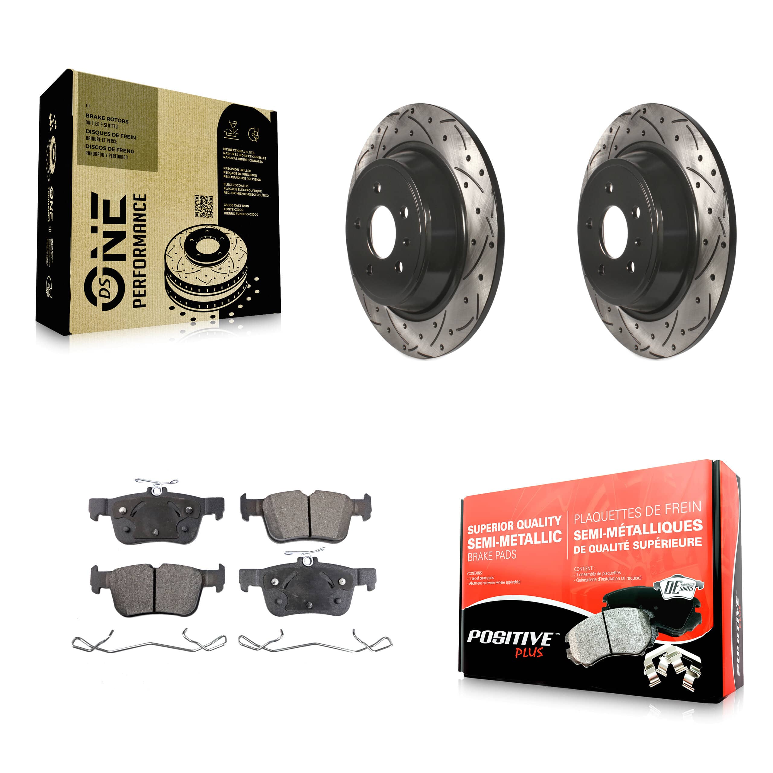 Transit Auto - KDF-100452 - Rear Disc Brake Kits