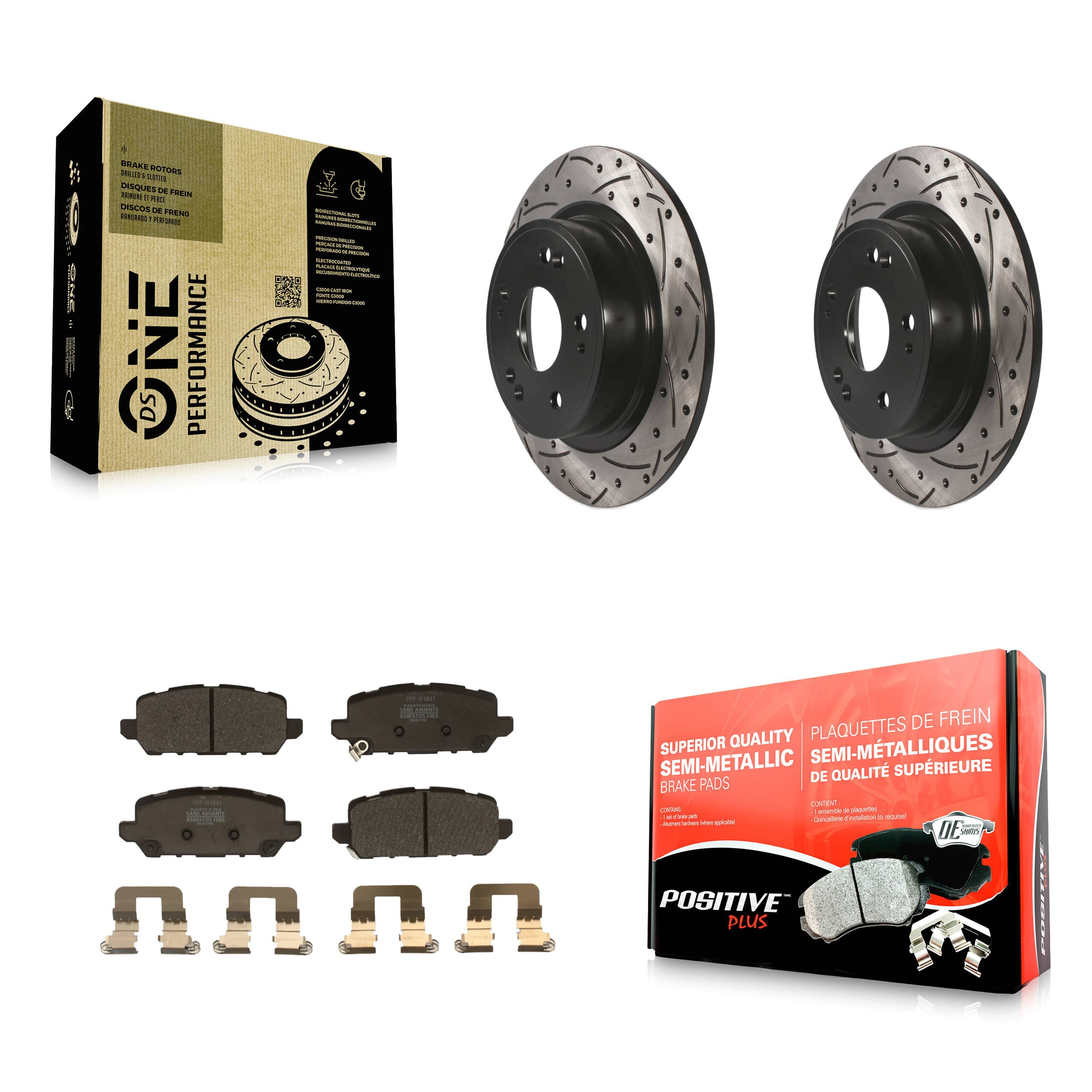 Transit Auto - KDF-100553 - Rear Disc Brake Kits