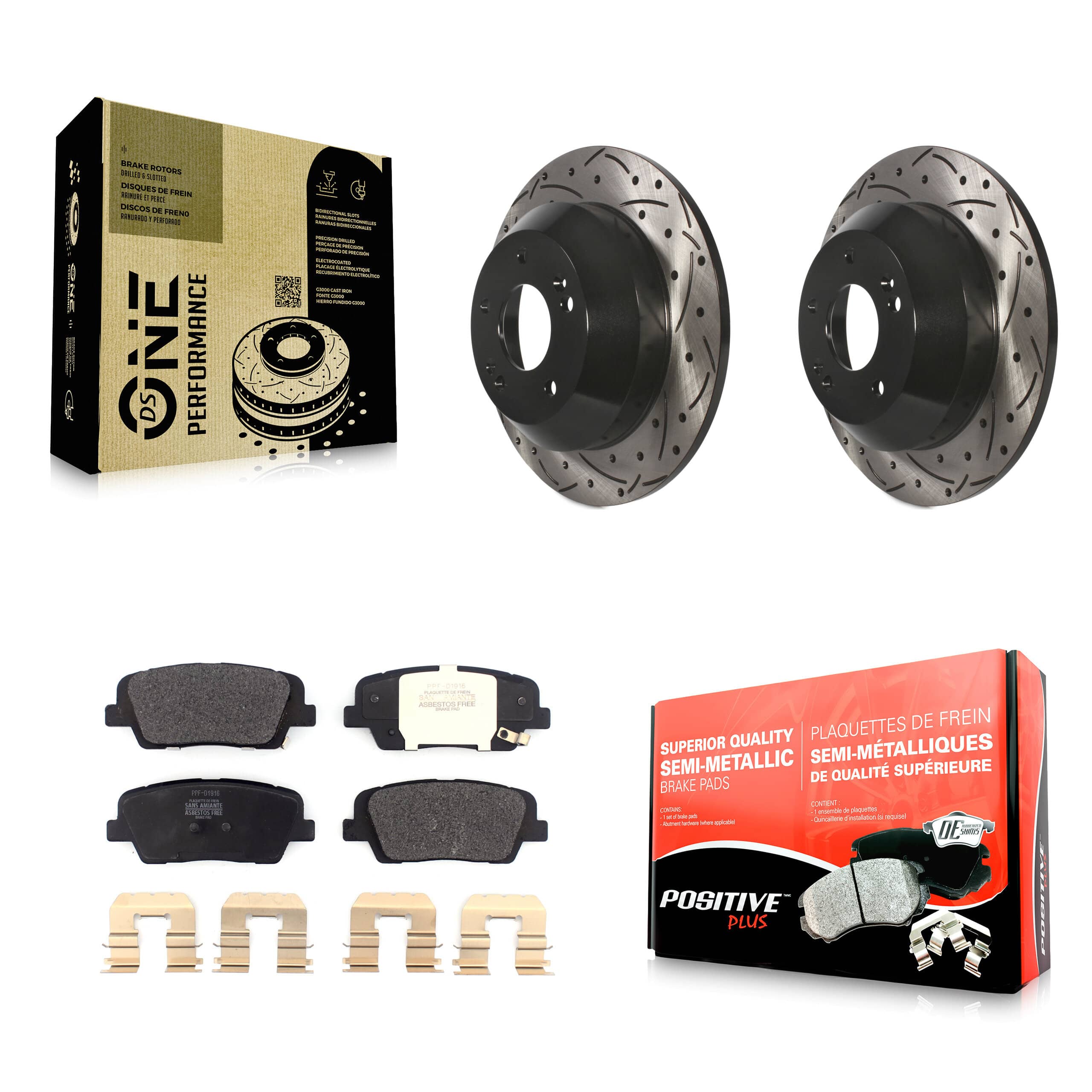 Transit Auto - KDF-100556 - Rear Disc Brake Kits
