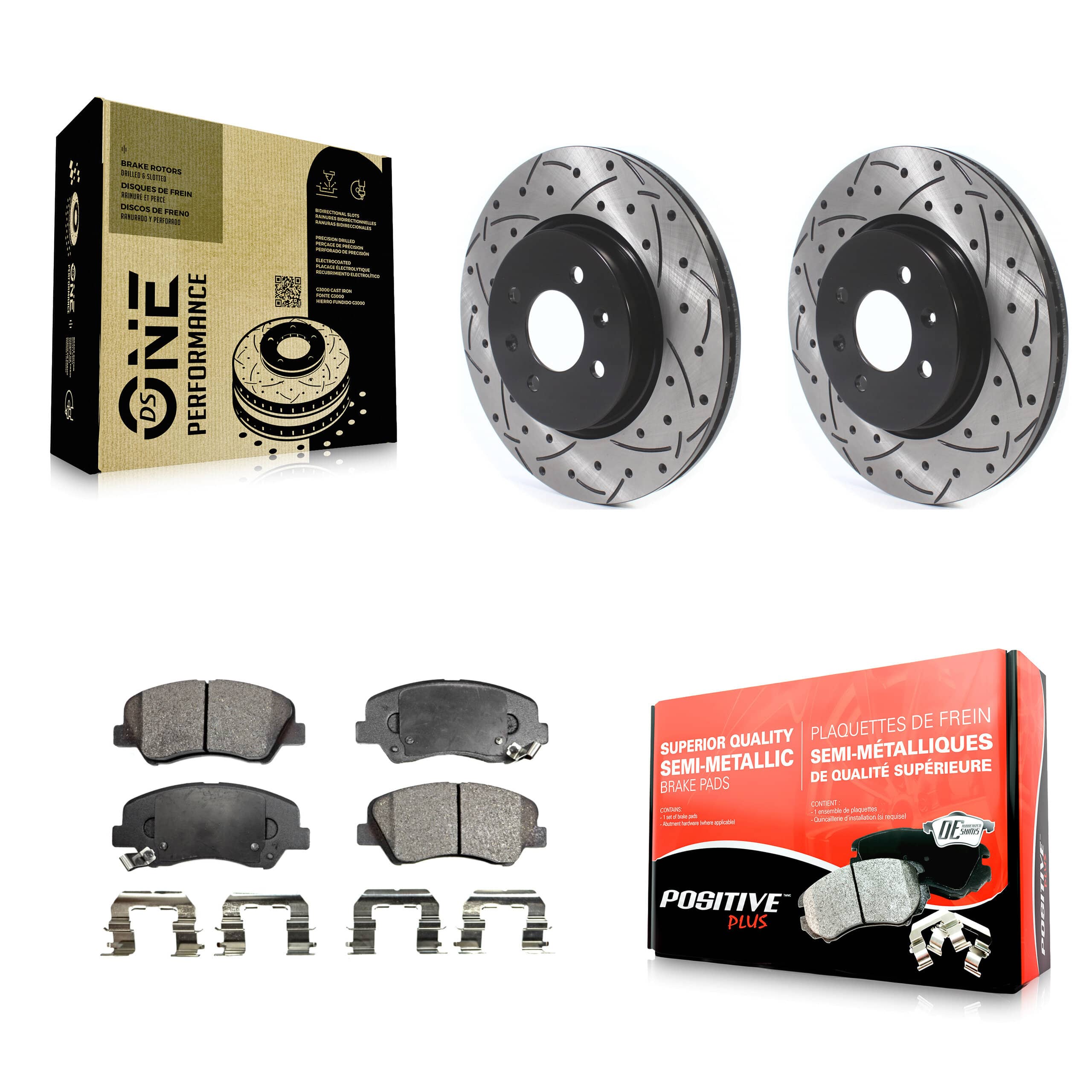 Transit Auto - KDF-100623 - Front Disc Brake Kits